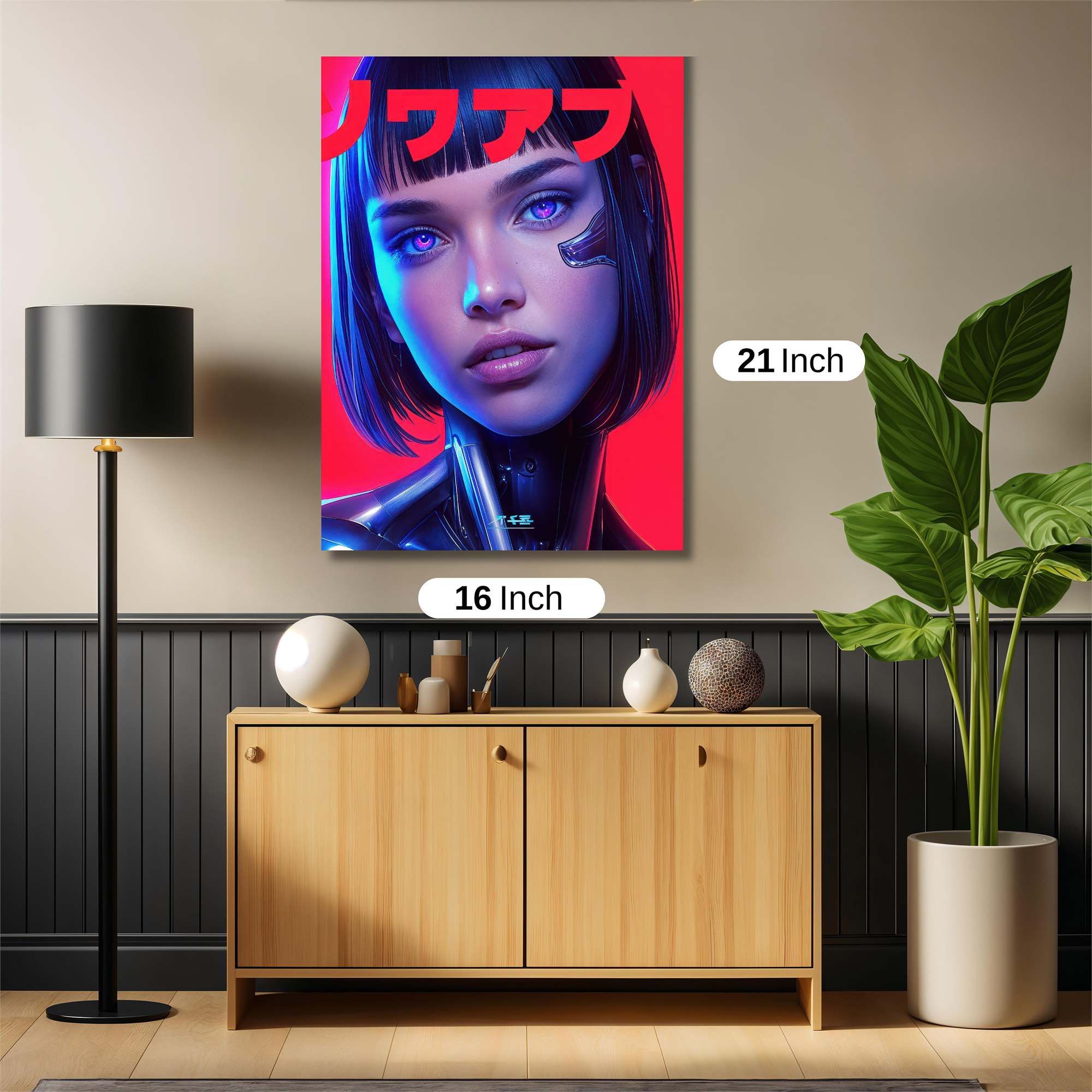 Cyber Enigma Safe Wall Magnetic / M