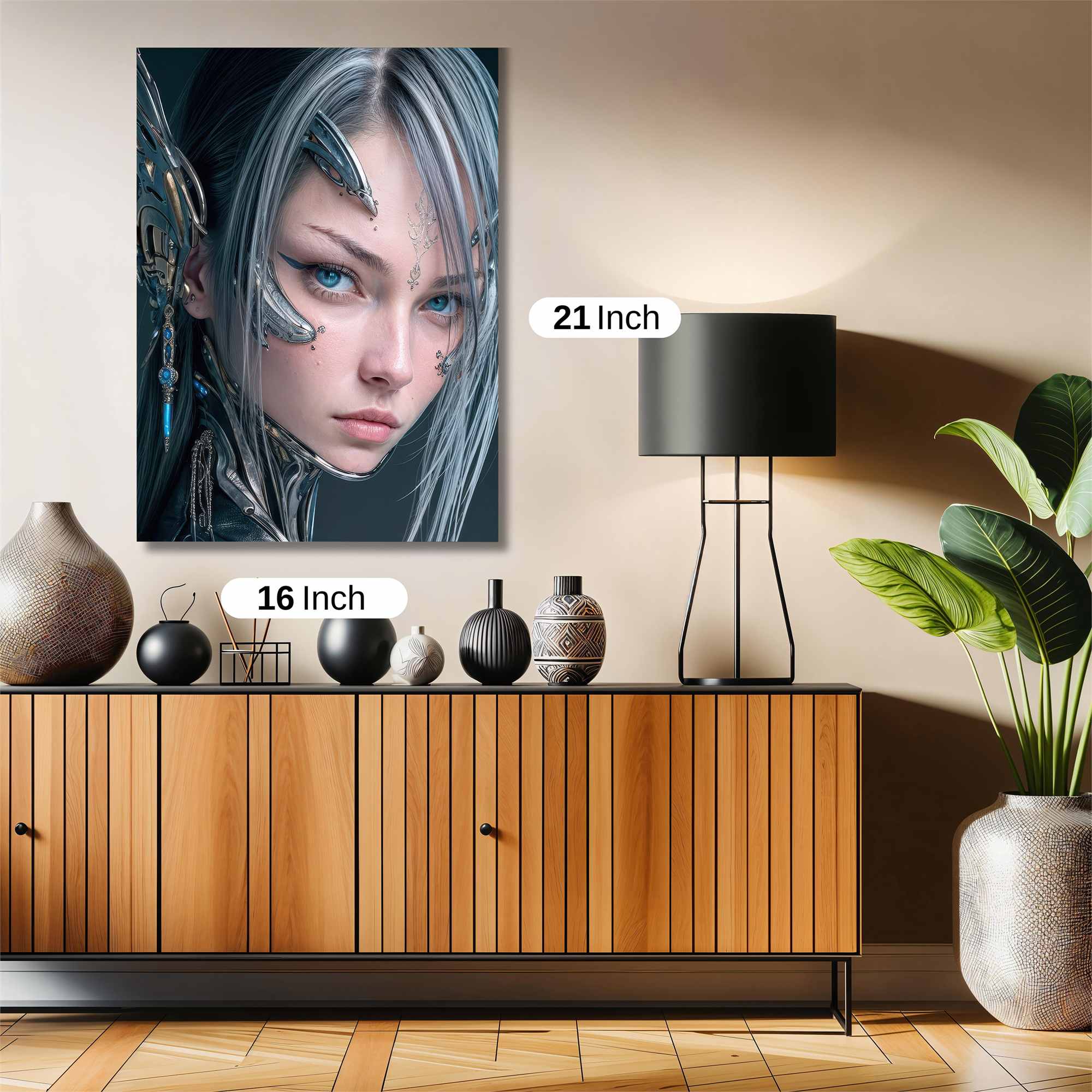 Cyber Enigma Safe Wall Magnetic / M