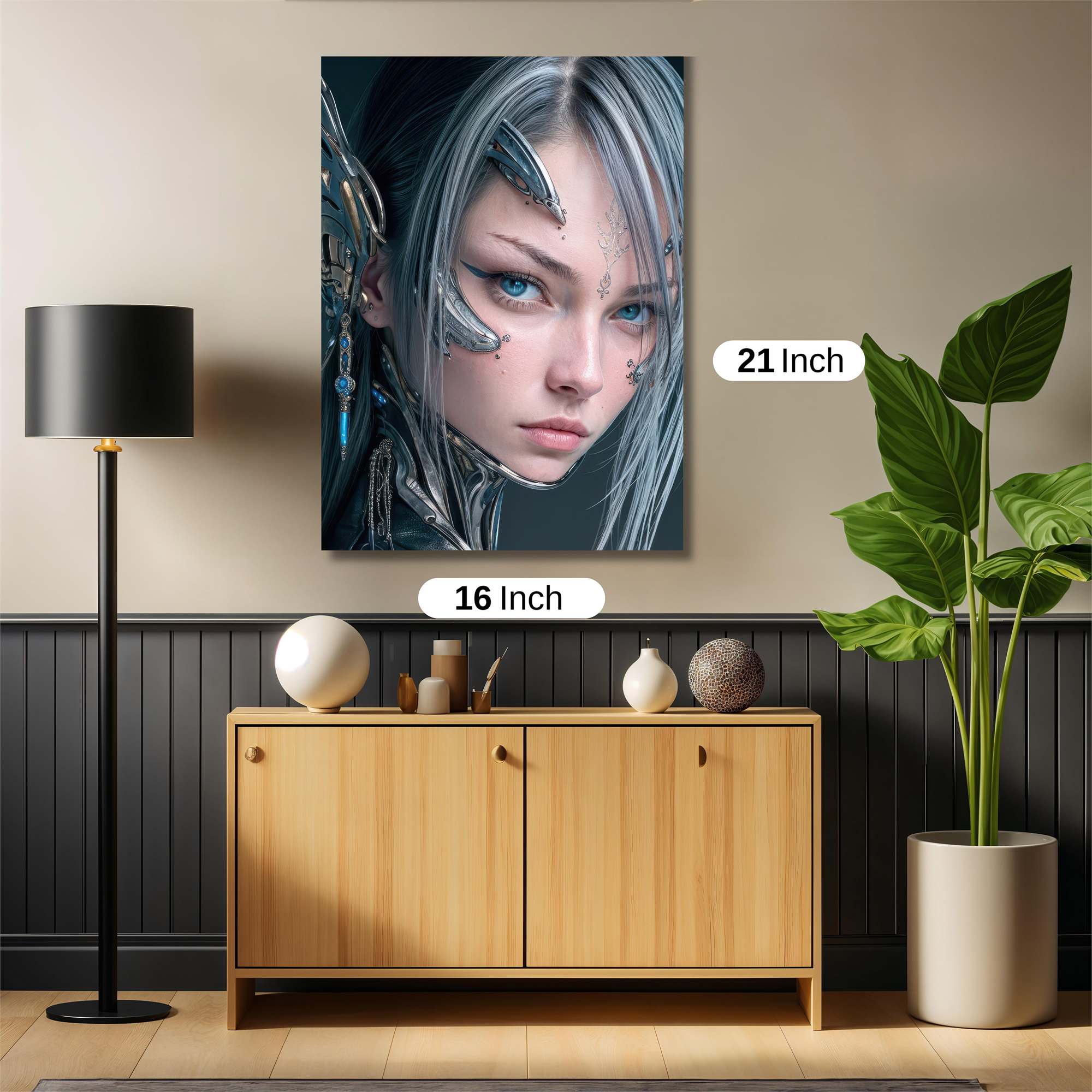 Cyber Enigma Safe Wall Magnetic / M