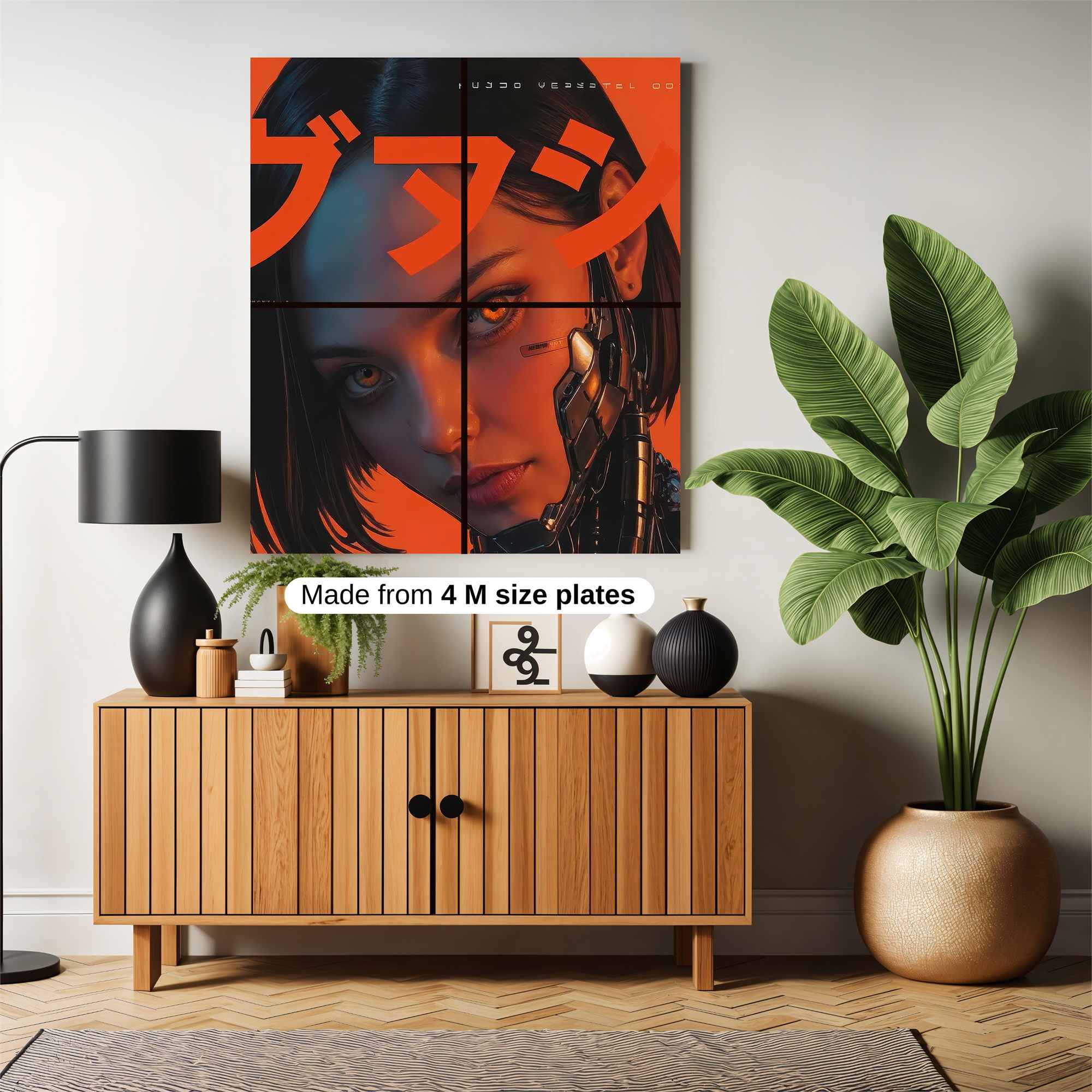 Cyber Enigma Safe Wall Magnetic / M