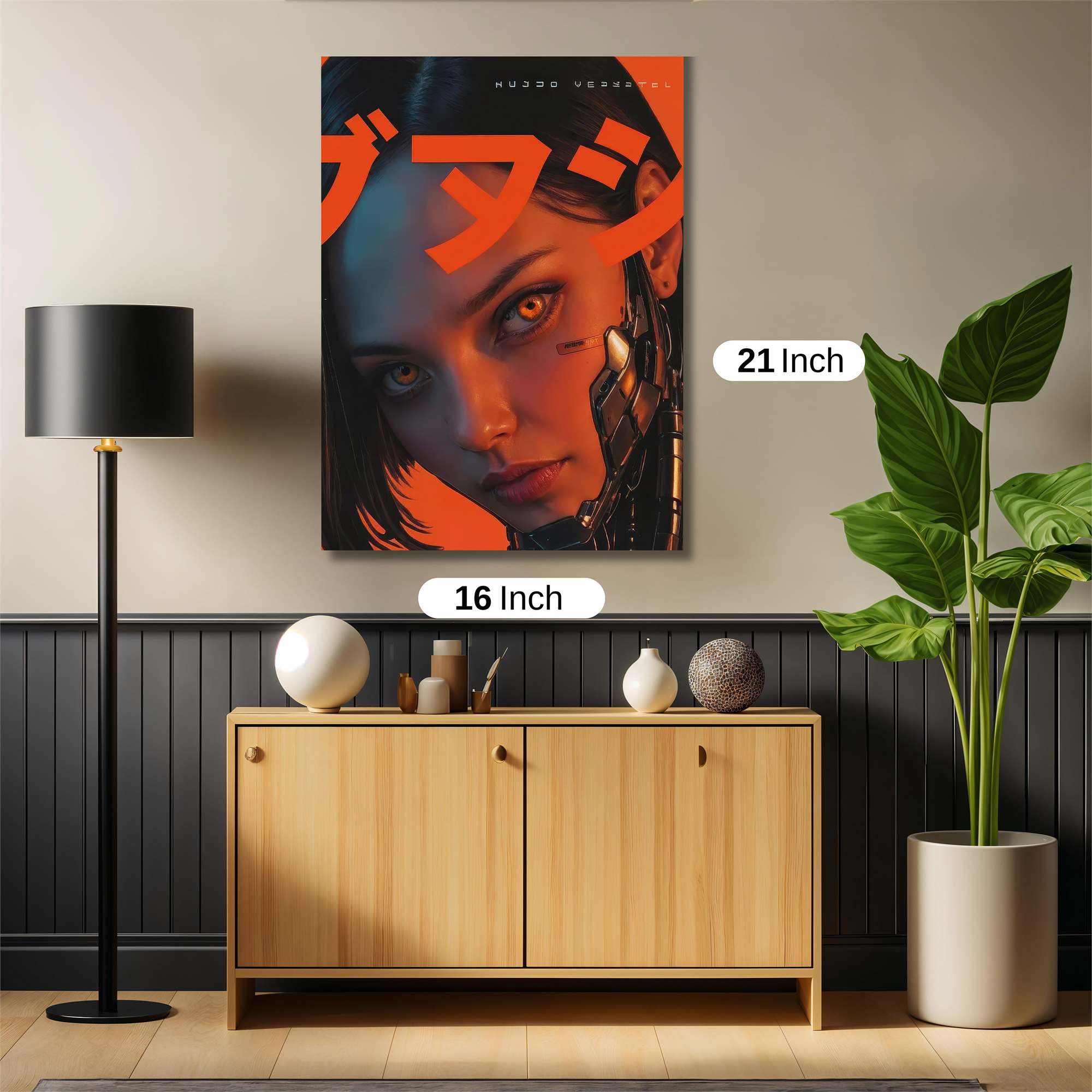 Cyber Enigma Safe Wall Magnetic / M