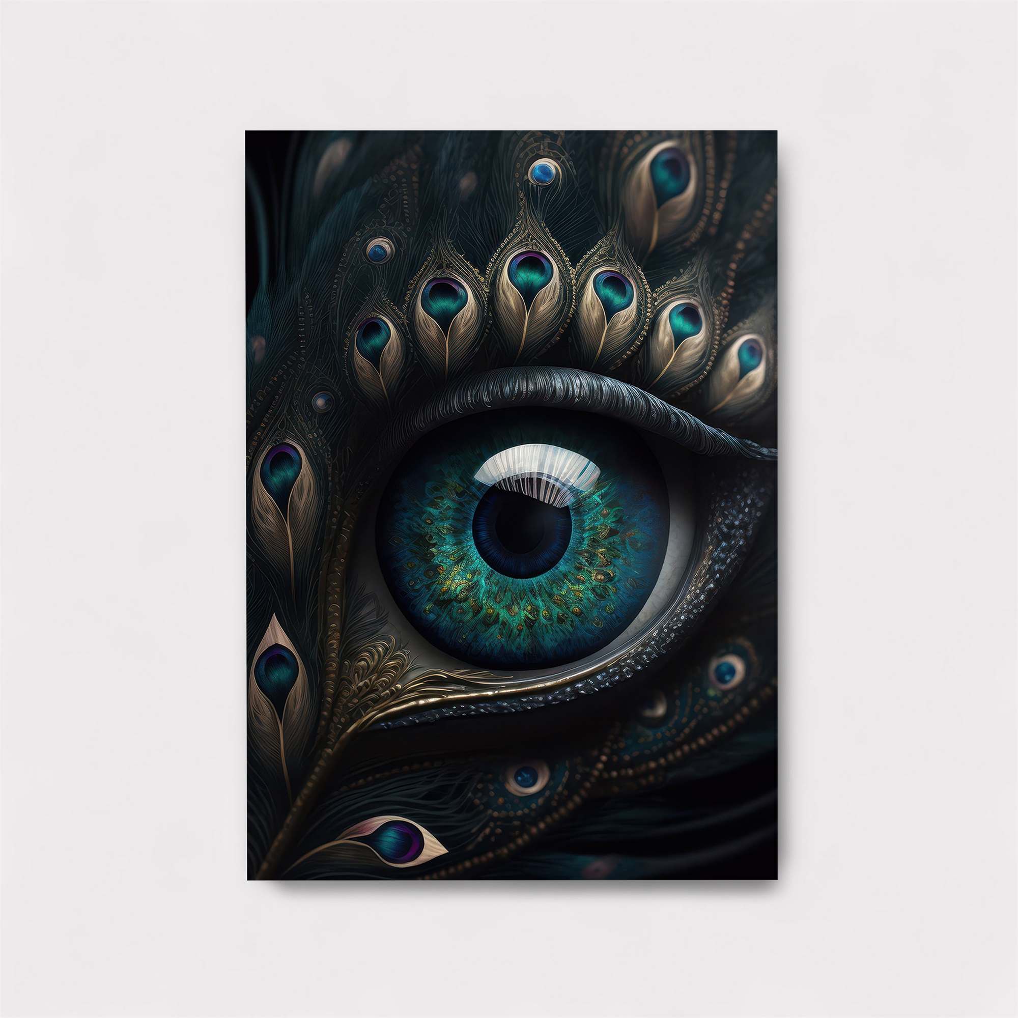 Peacock Enigma Safe Wall Magnetic / M