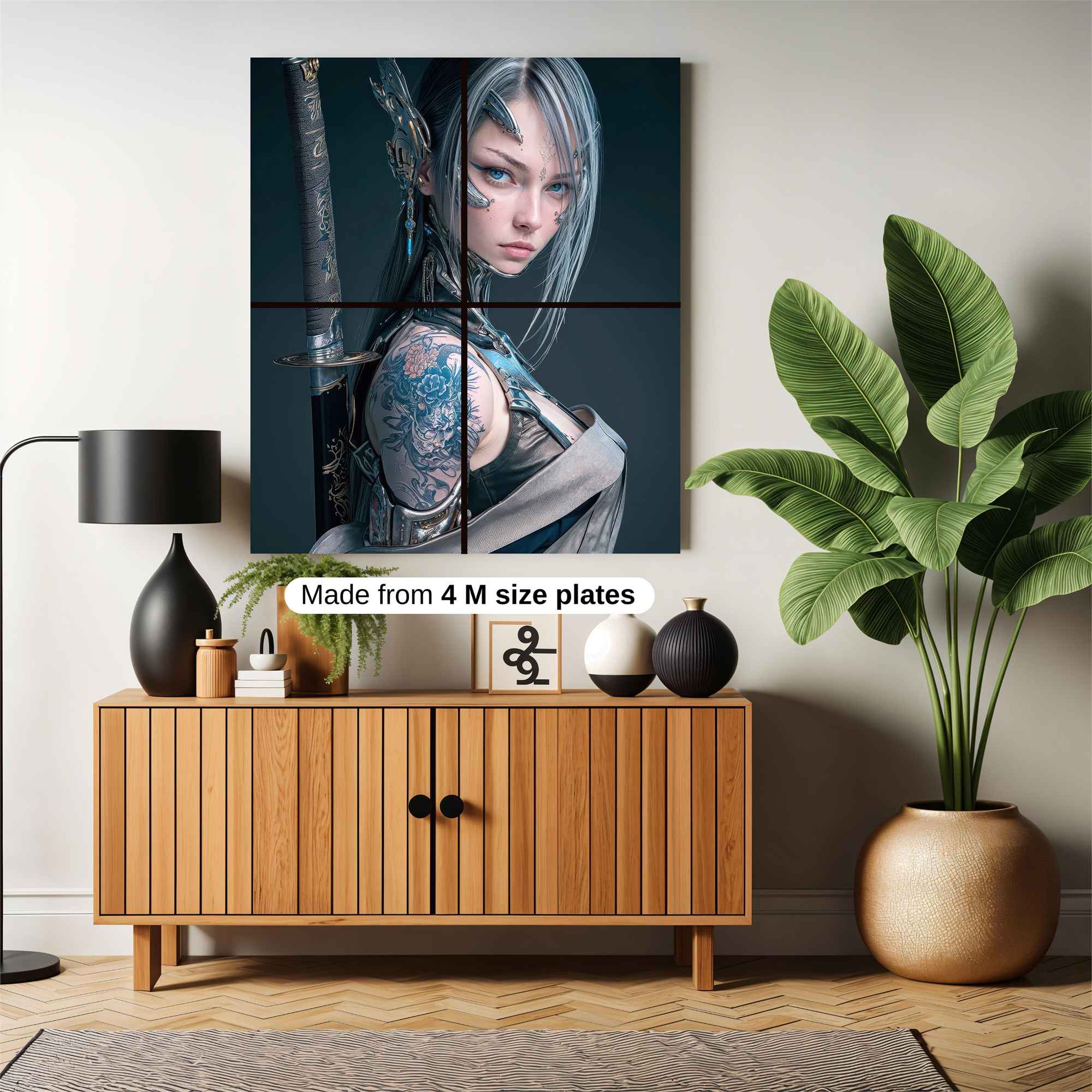 Samurai Serenity Safe Wall Magnetic / M