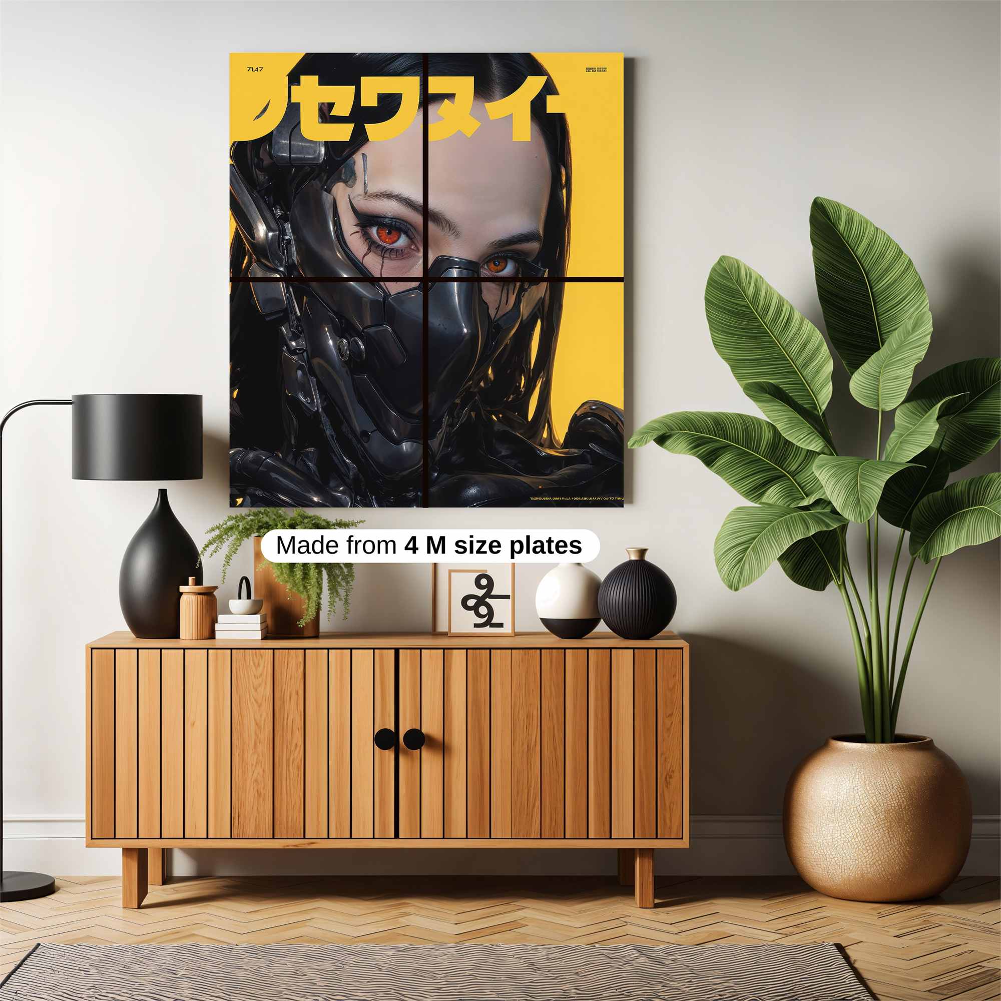 Cyber Enigma Safe Wall Magnetic / M