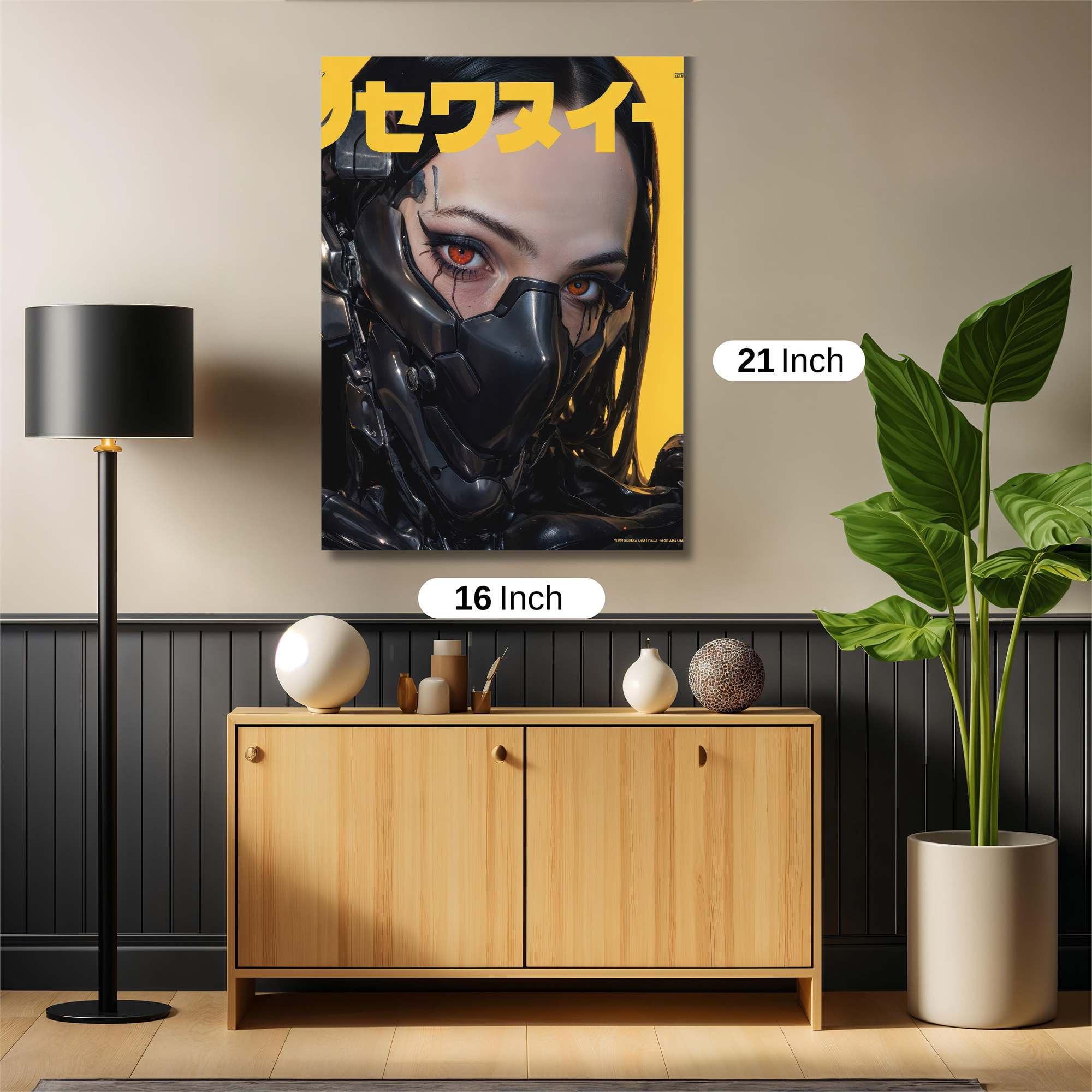 Cyber Enigma Safe Wall Magnetic / M