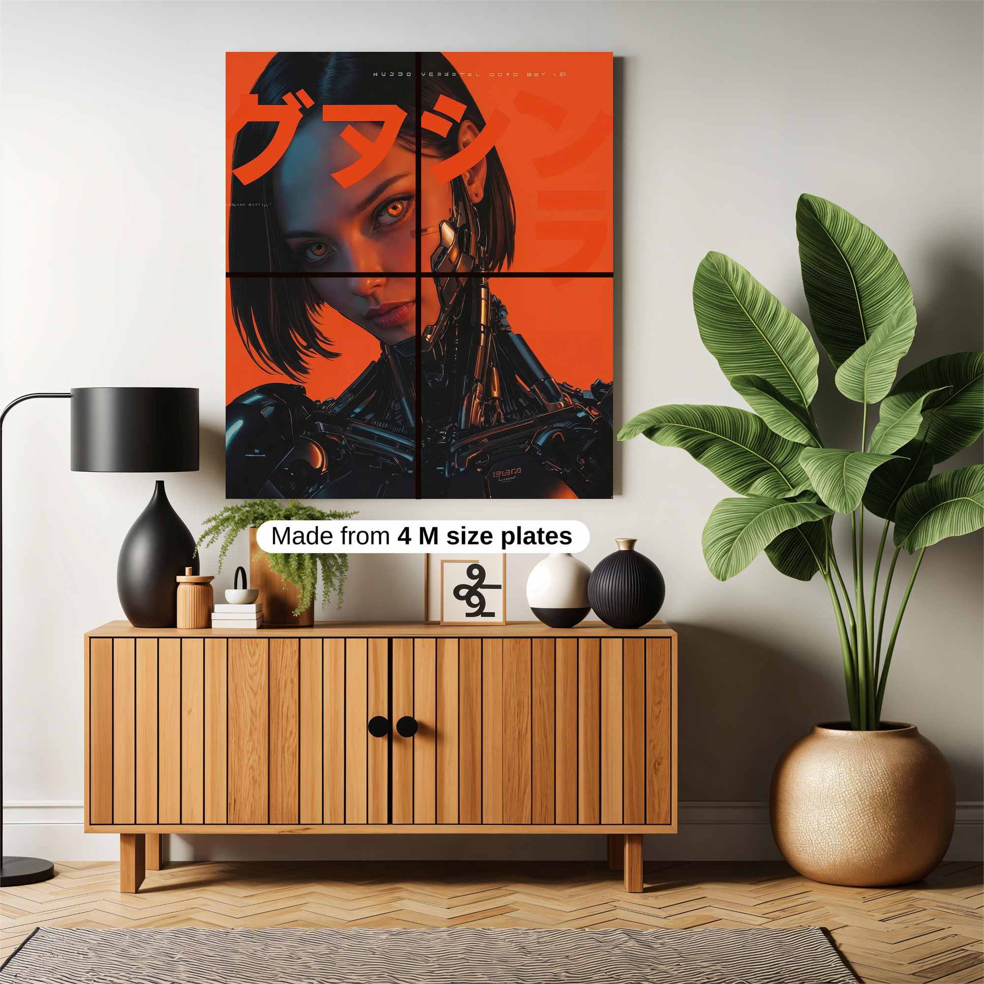 Cyber Enigma Safe Wall Magnetic / M