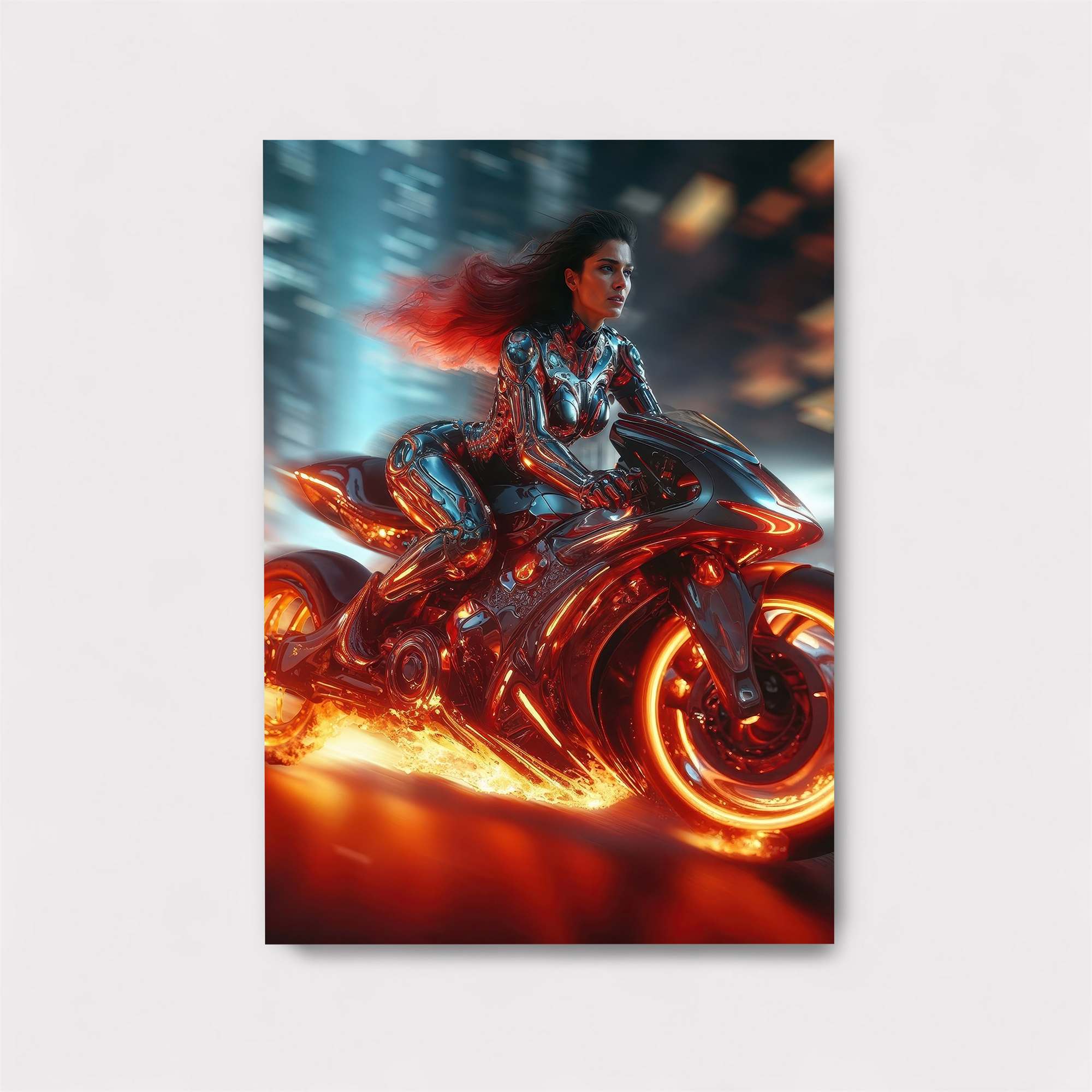 Cyber Blaze Safe Wall Magnetic / M