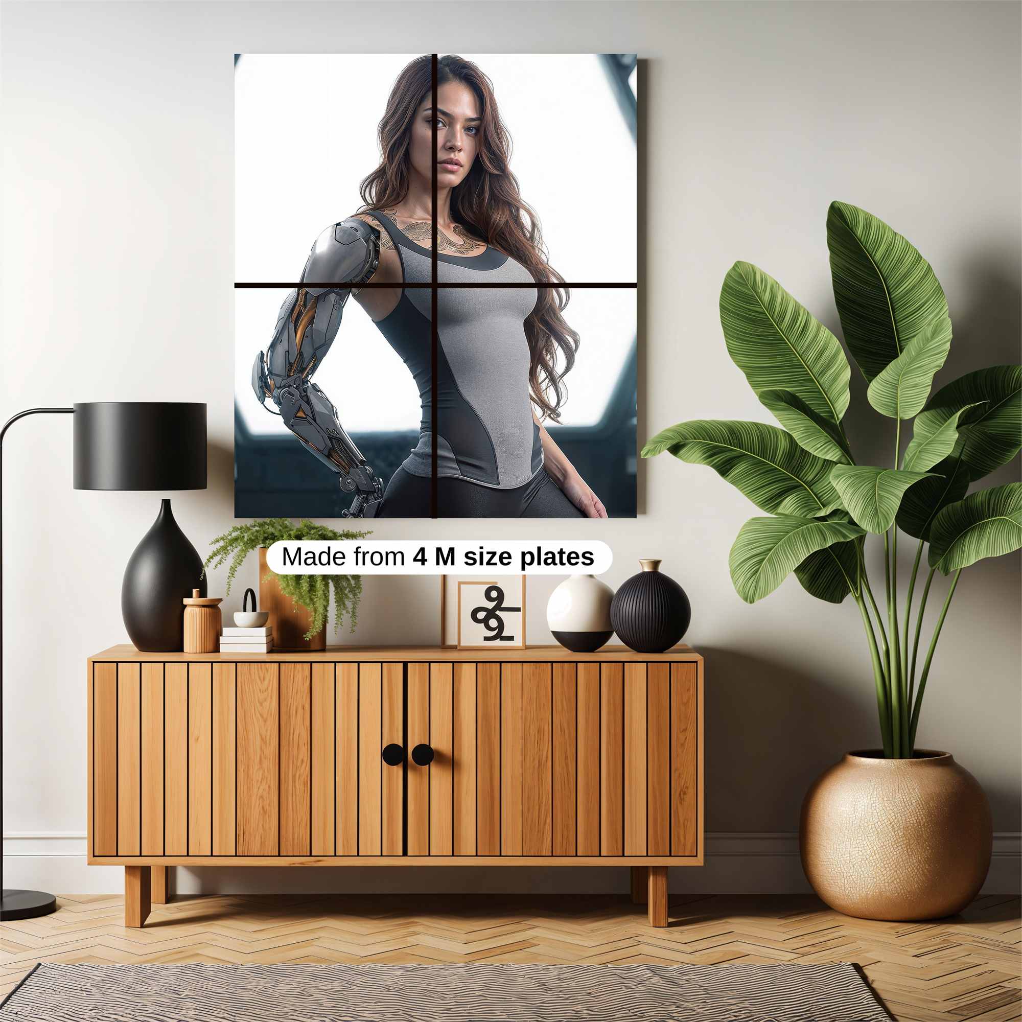 Cyber Enigma Safe Wall Magnetic / M