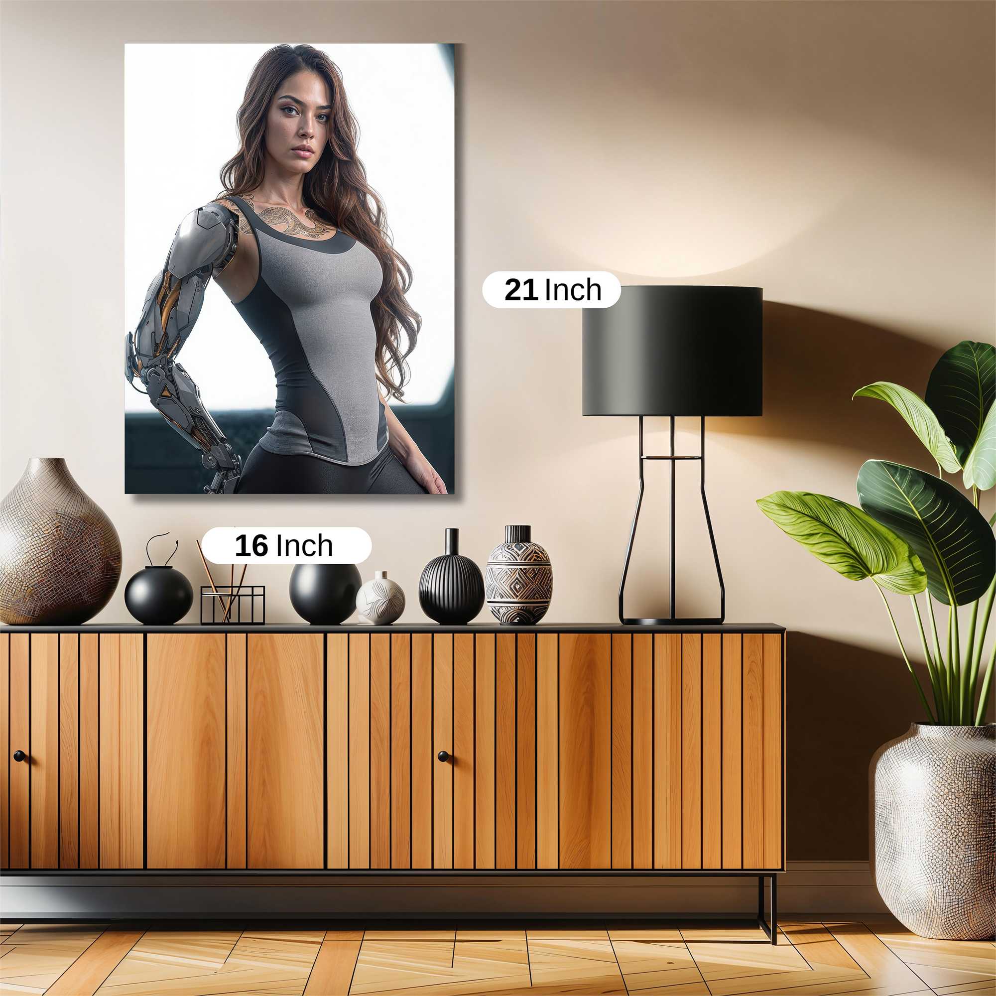 Cyber Enigma Safe Wall Magnetic / M