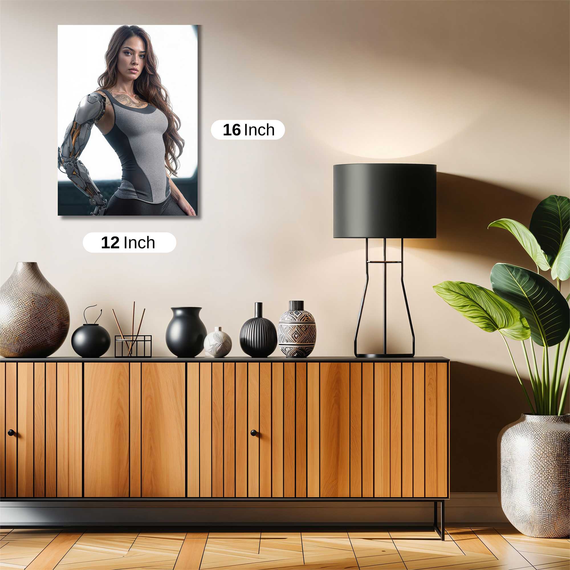 Cyber Enigma Safe Wall Magnetic / M