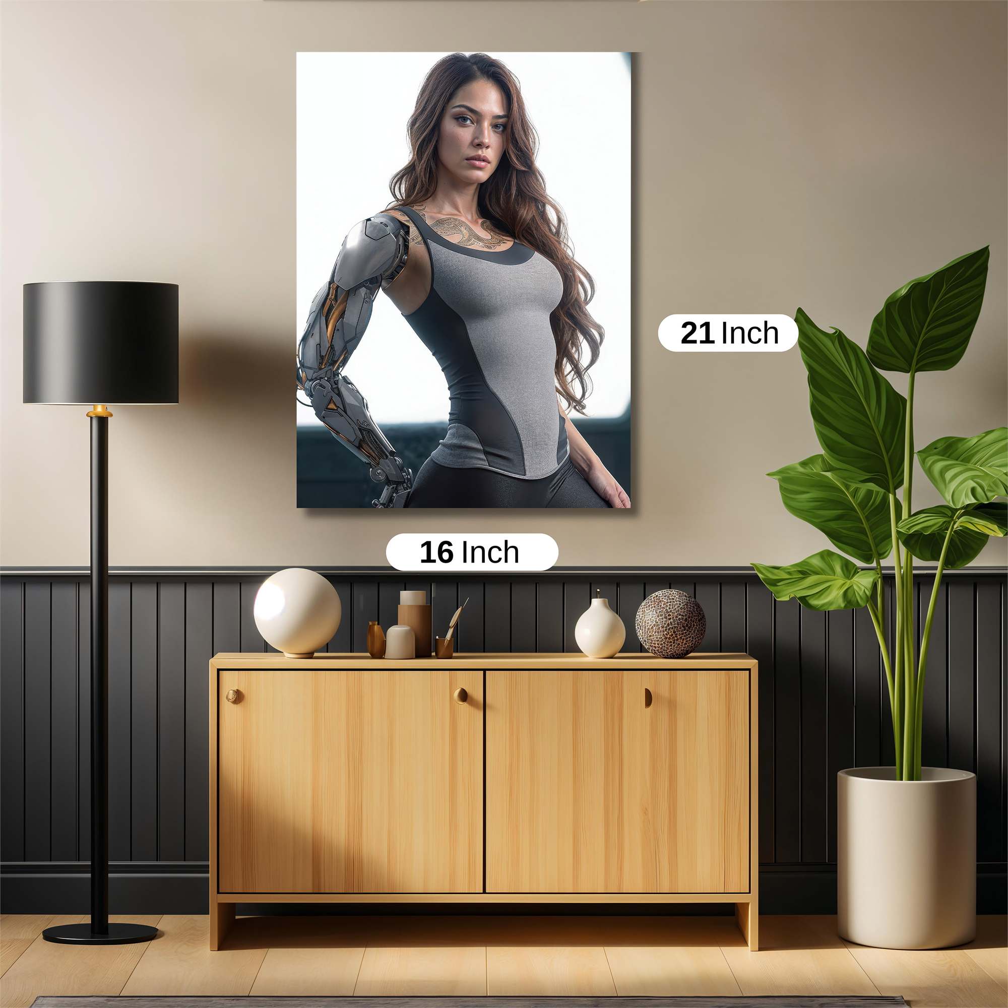 Cyber Enigma Safe Wall Magnetic / M