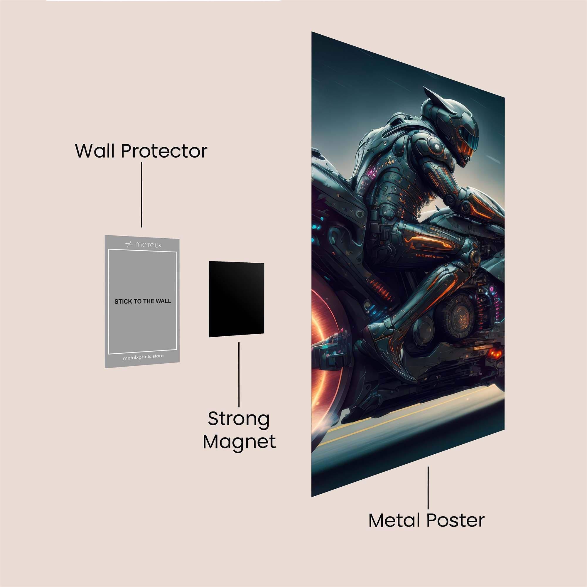 Witch Enigma Safe Wall Magnetic / M