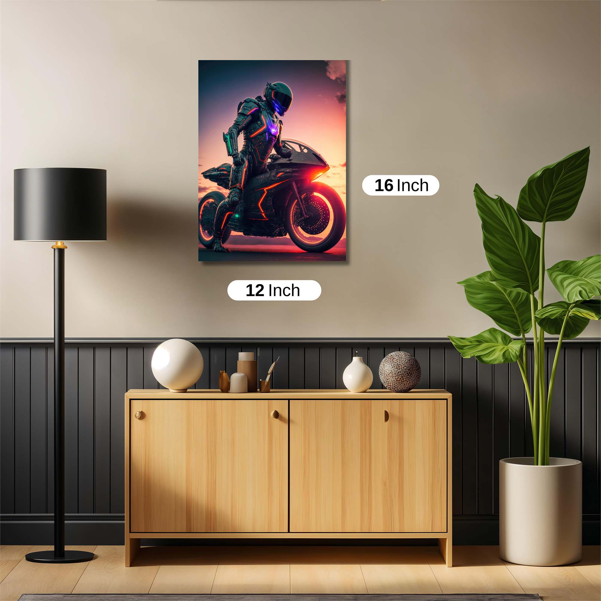 Cyber Dawn Safe Wall Magnetic / M