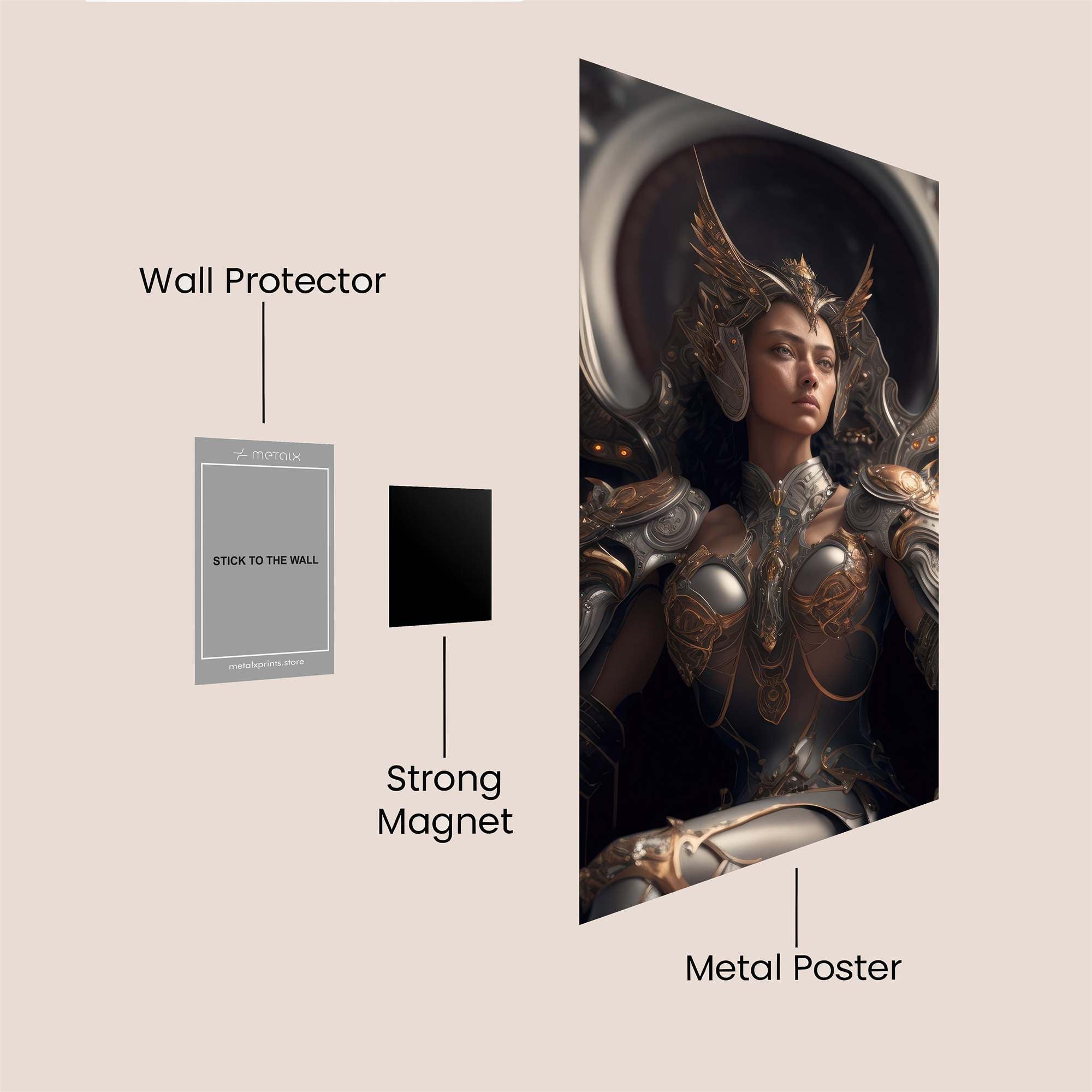 Valkyrie Regal Safe Wall Magnetic / M