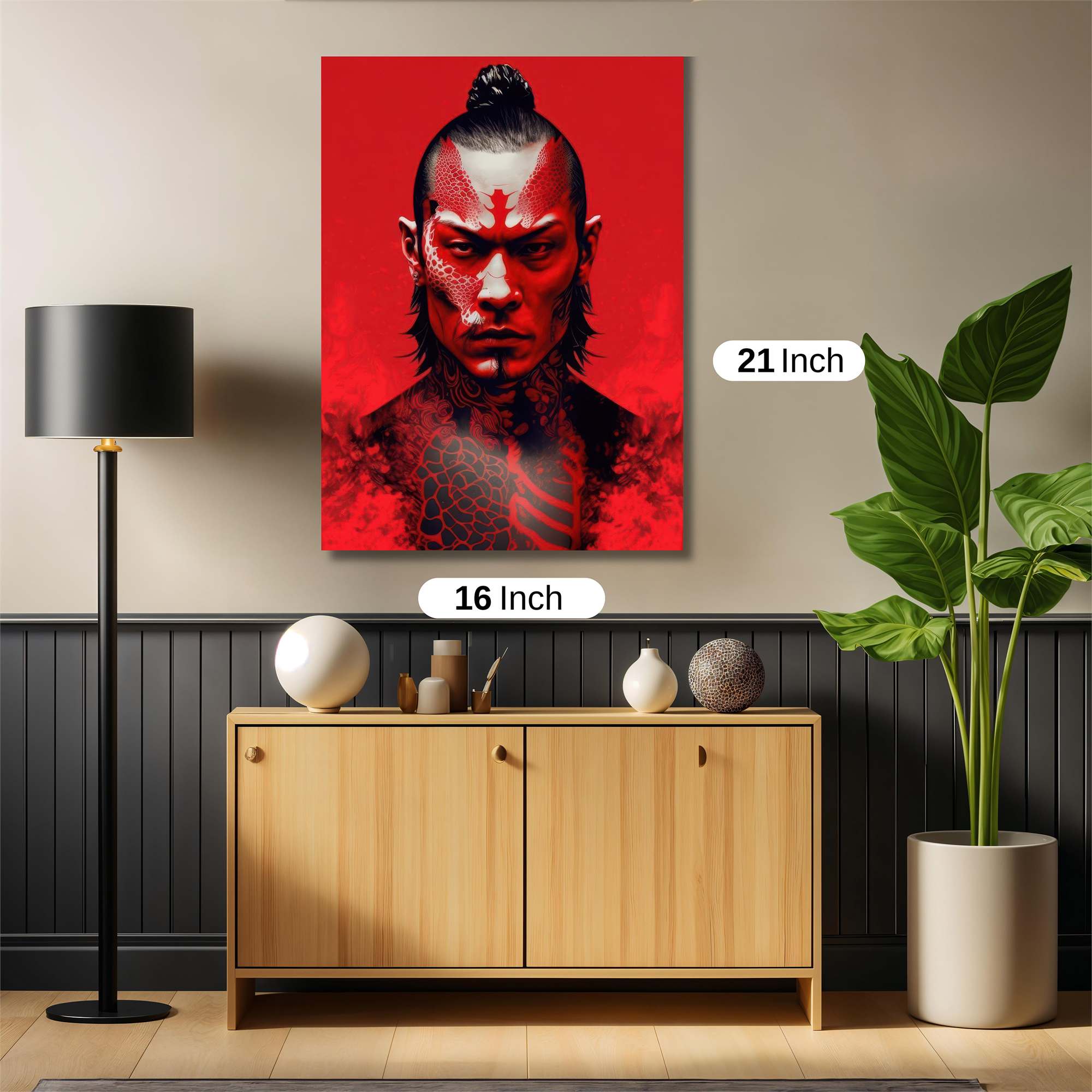 Samurai Fury Safe Wall Magnetic / M