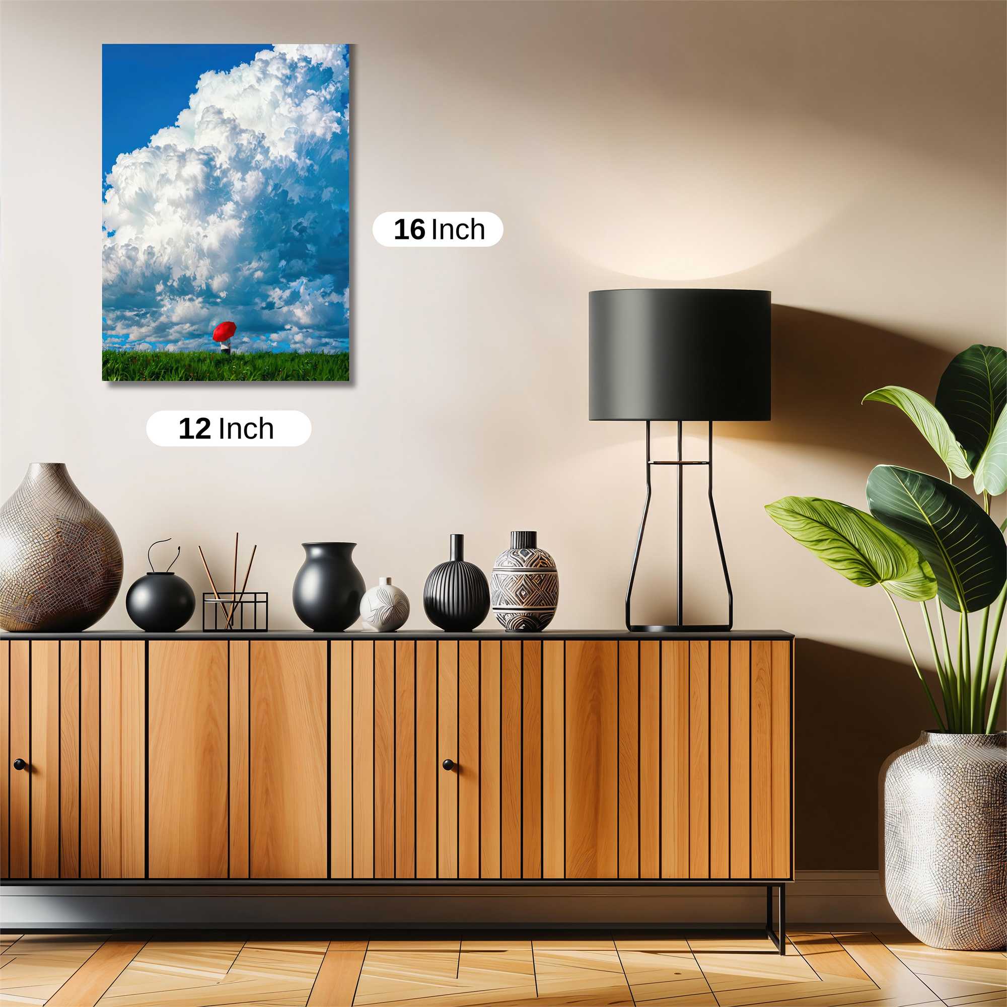 Umbrella Whimsy Safe Wall Magnetic / M