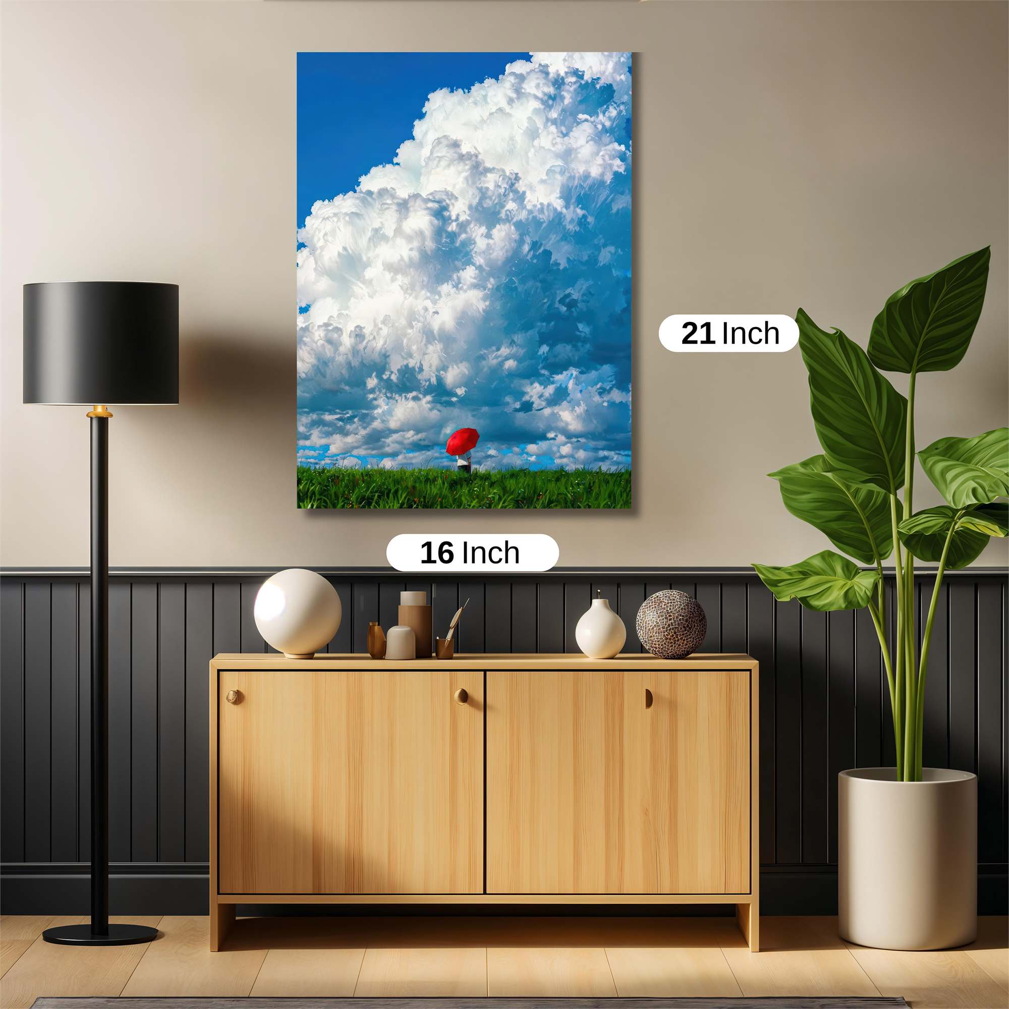 Umbrella Whimsy Safe Wall Magnetic / M