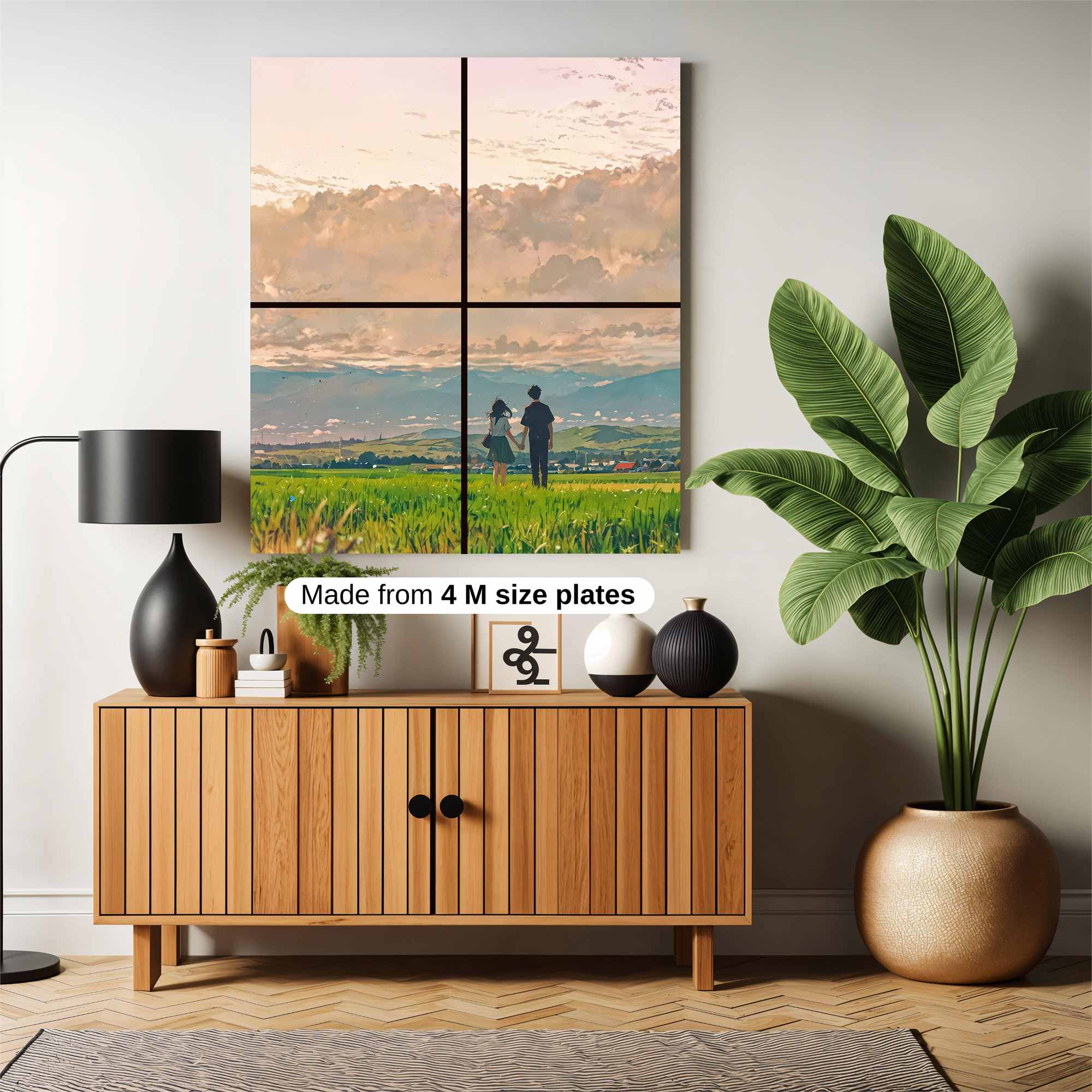 Sunset Serenity Safe Wall Magnetic / M