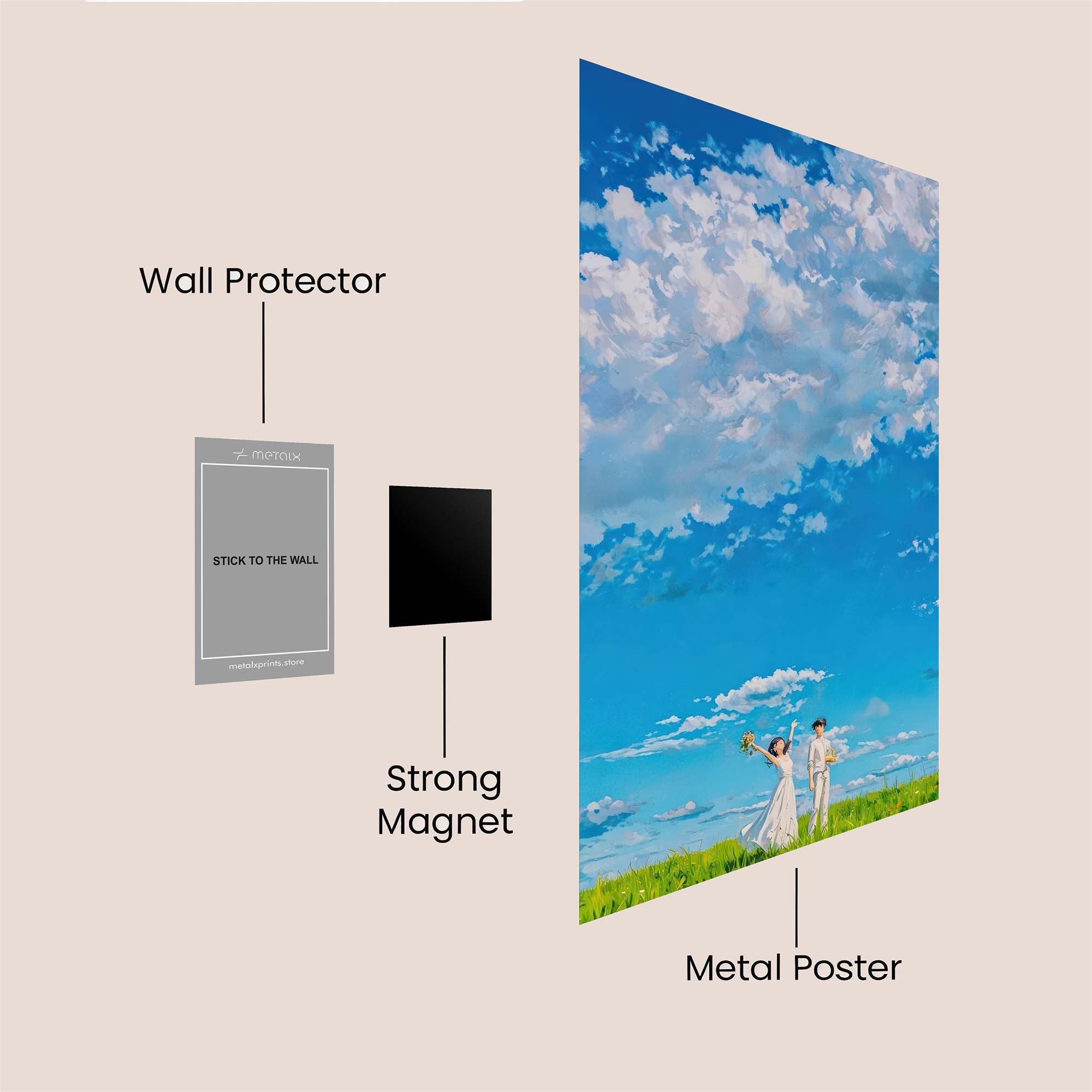 SkyDream Safe Wall Magnetic / M