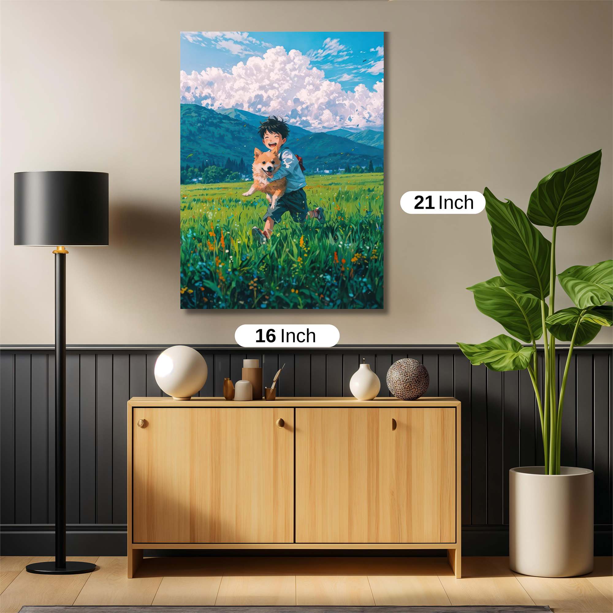 Puppy Bliss Safe Wall Magnetic / M