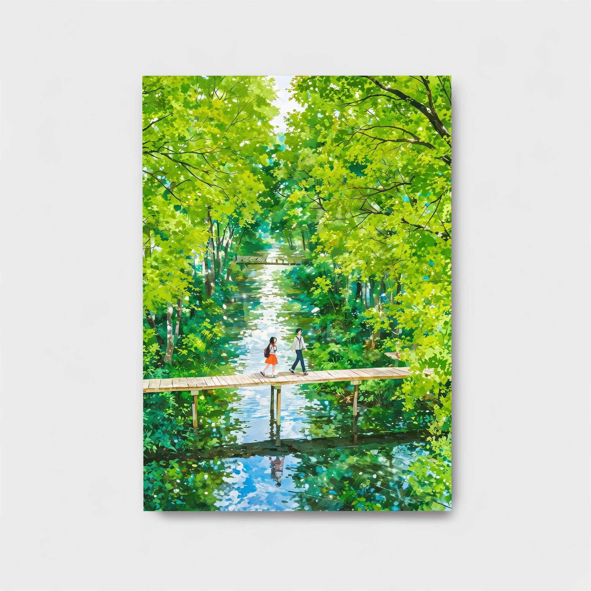 Lovers' Tranquil Safe Wall Magnetic / M