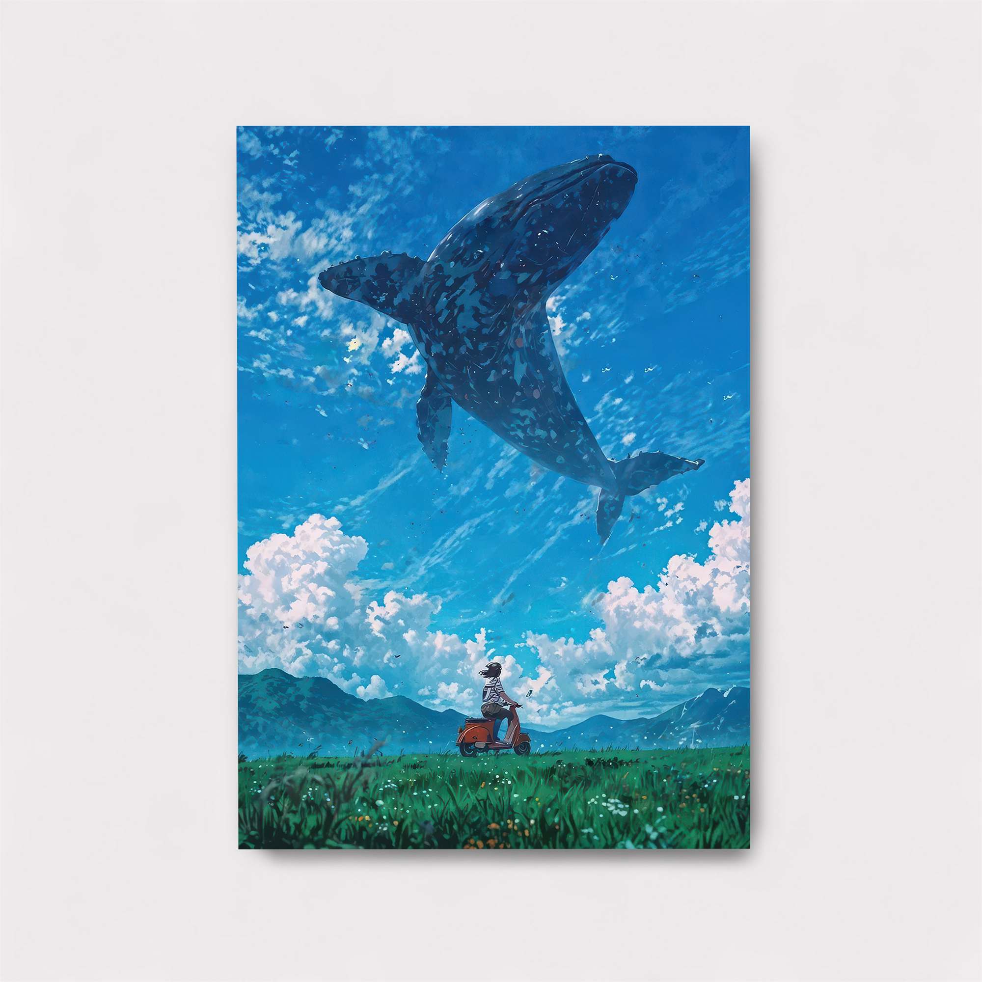 Whale Dream Safe Wall Magnetic / M