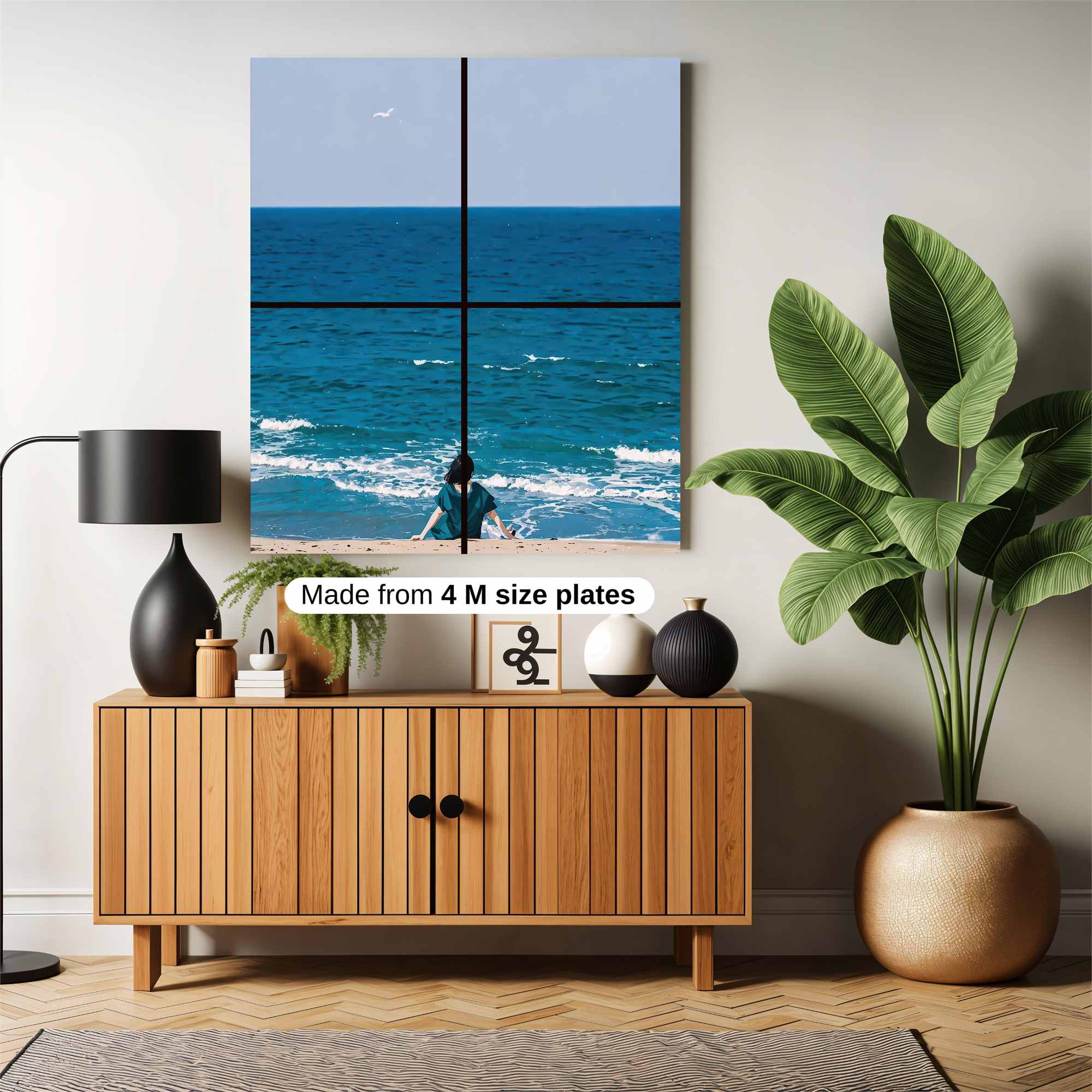Ocean Serenity Safe Wall Magnetic / M