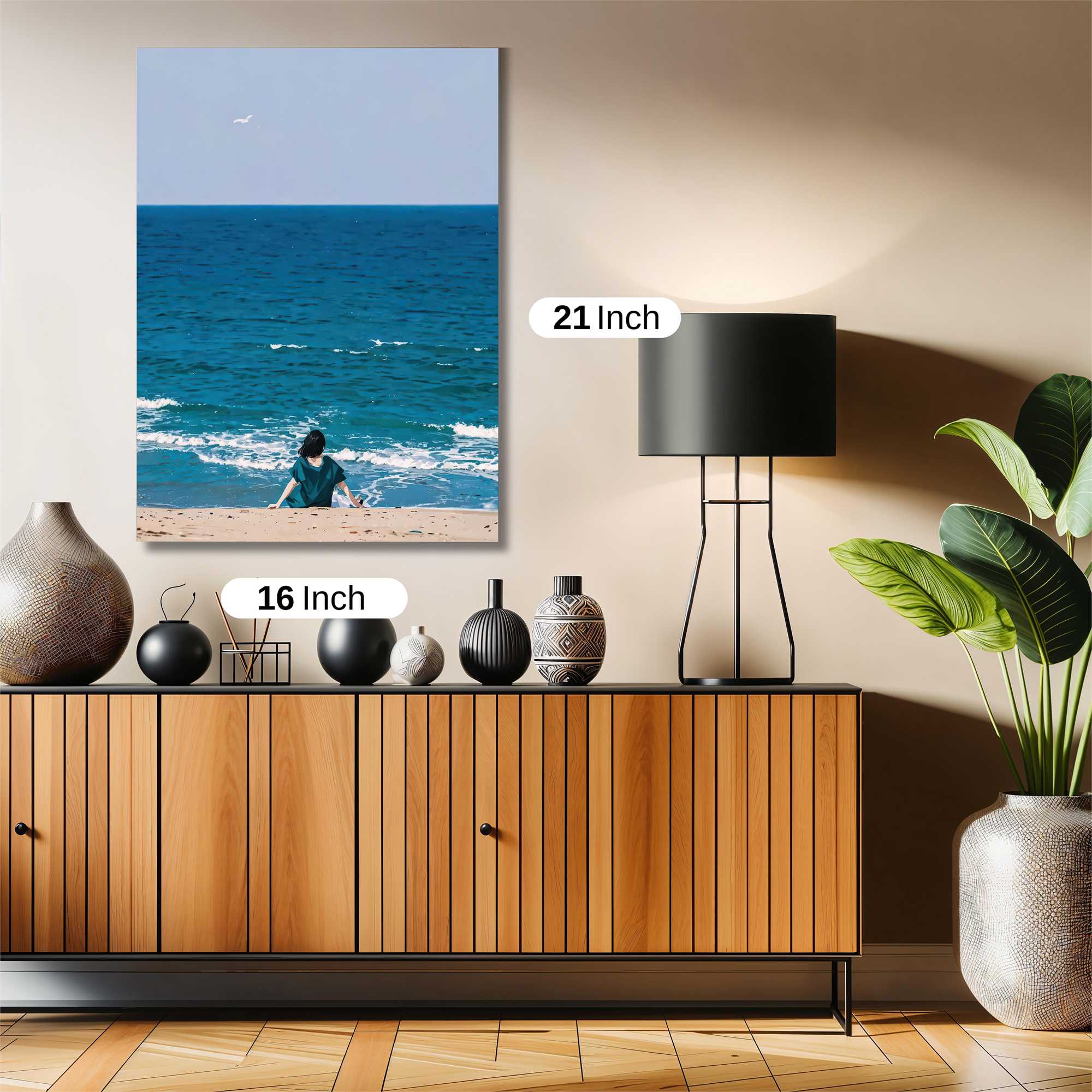 Ocean Serenity Safe Wall Magnetic / M