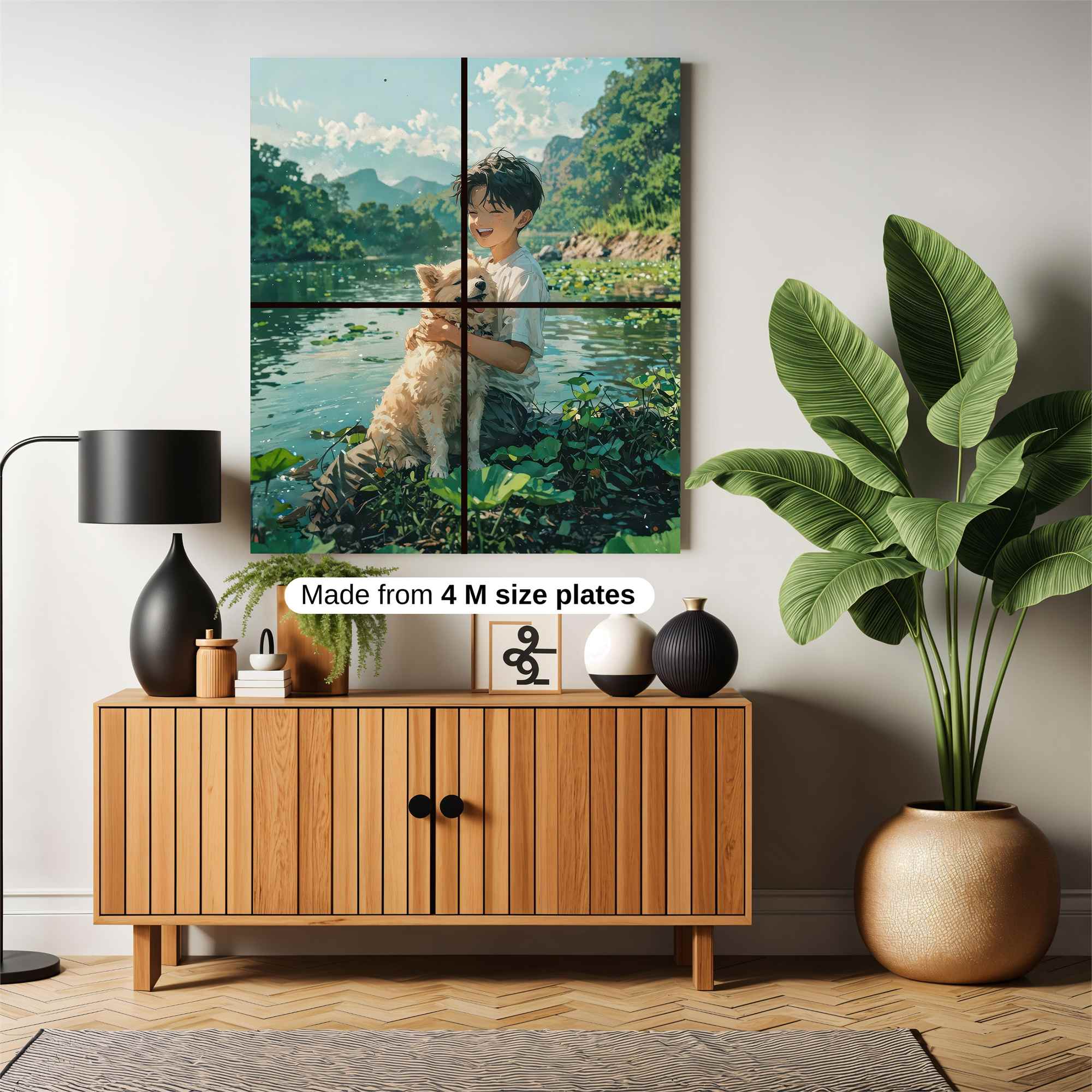 River Bliss Safe Wall Magnetic / M