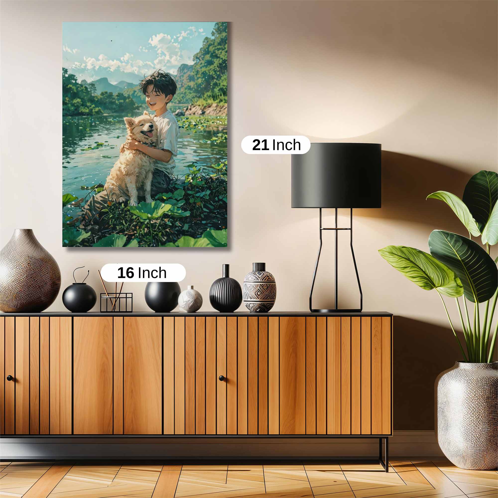 River Bliss Safe Wall Magnetic / M