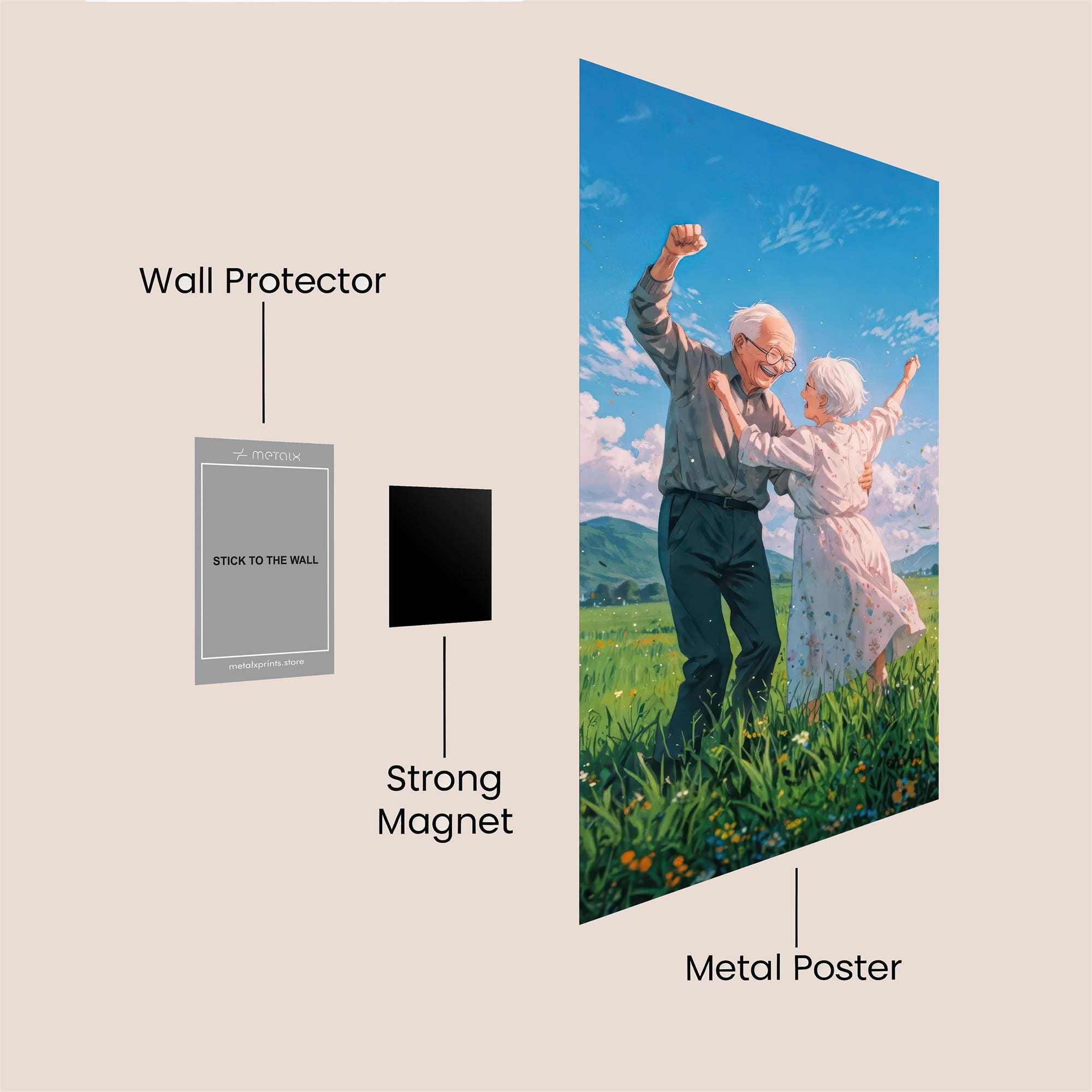 Elders Elated Safe Wall Magnetic / M