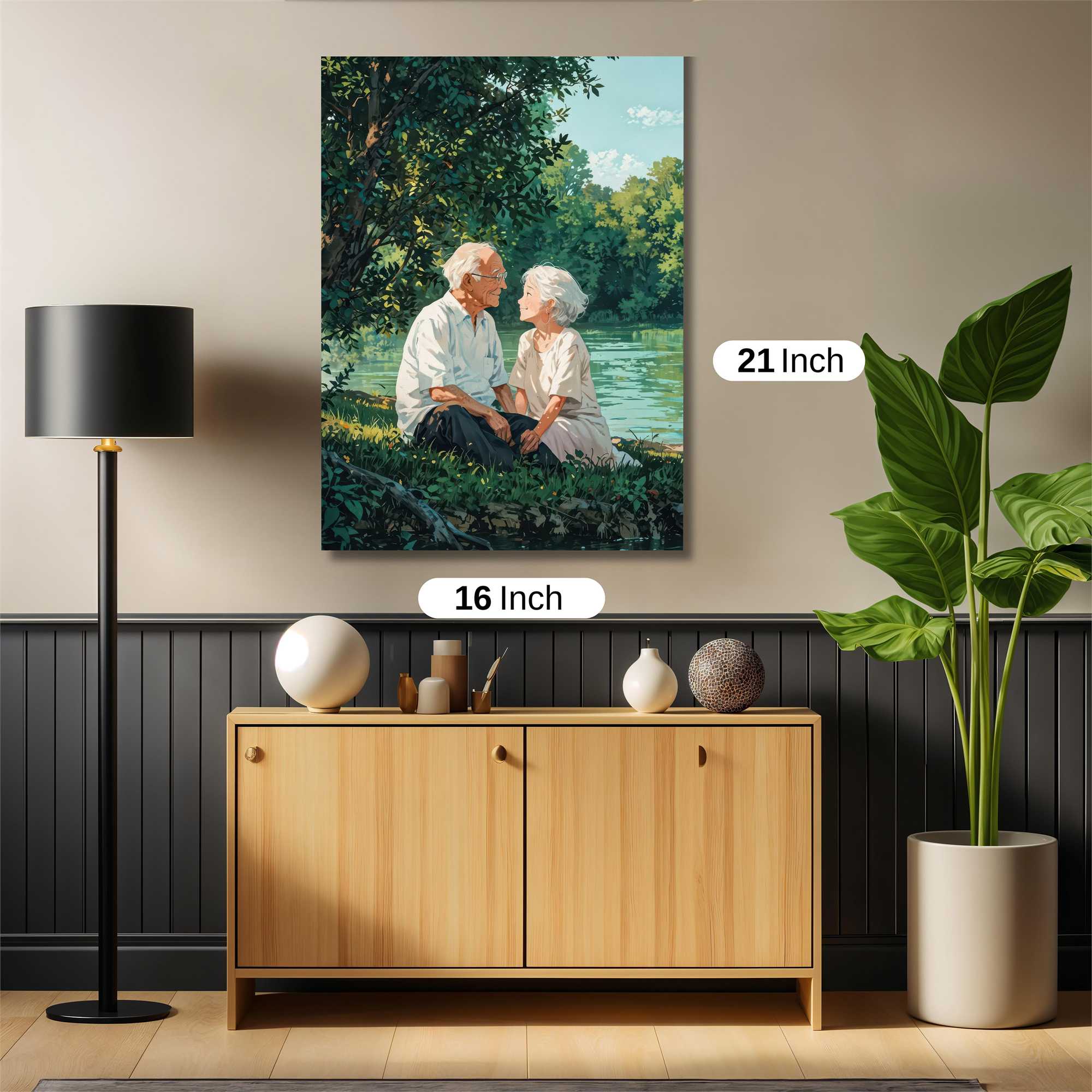 Love Eternal Safe Wall Magnetic / M