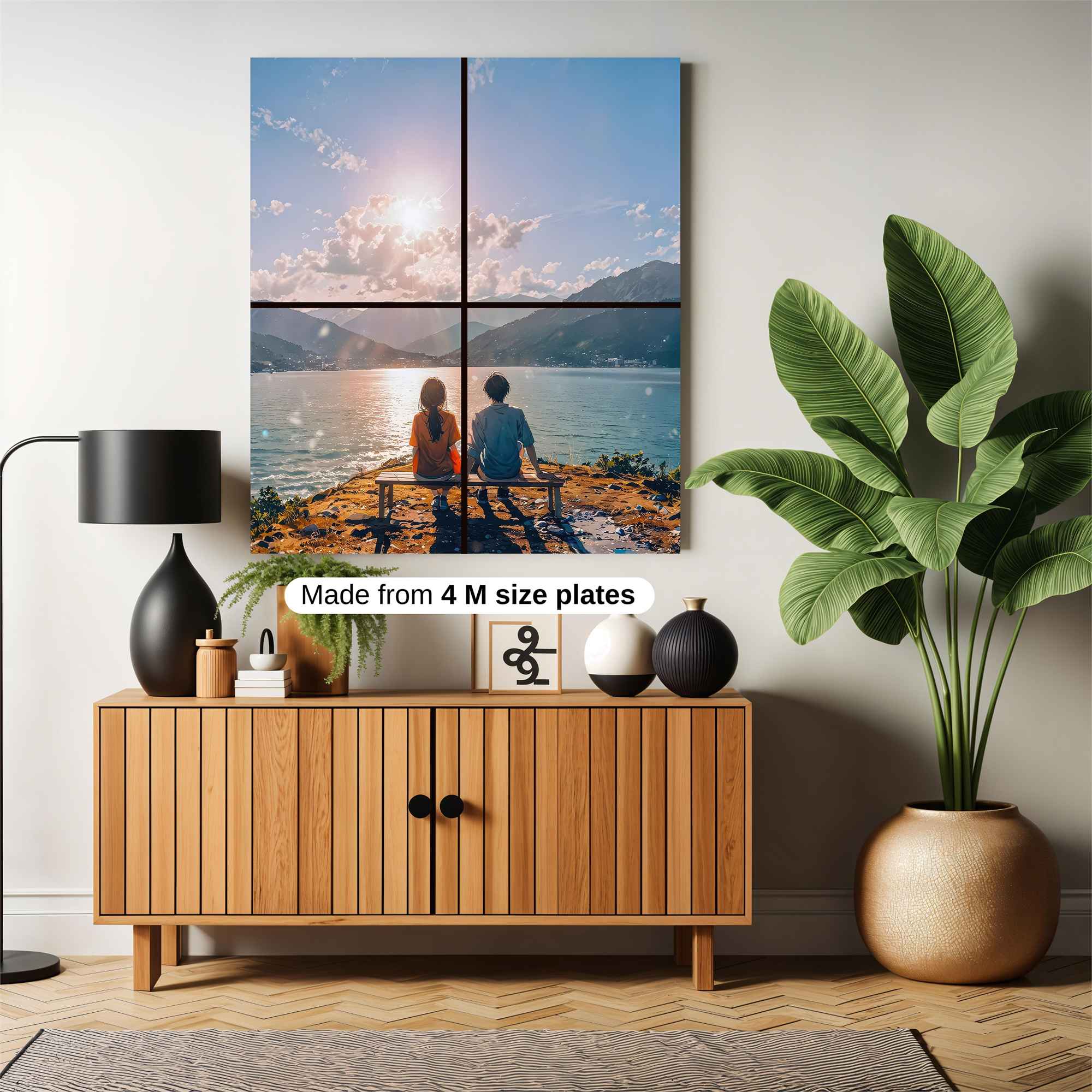 Sunset Serenity Safe Wall Magnetic / M