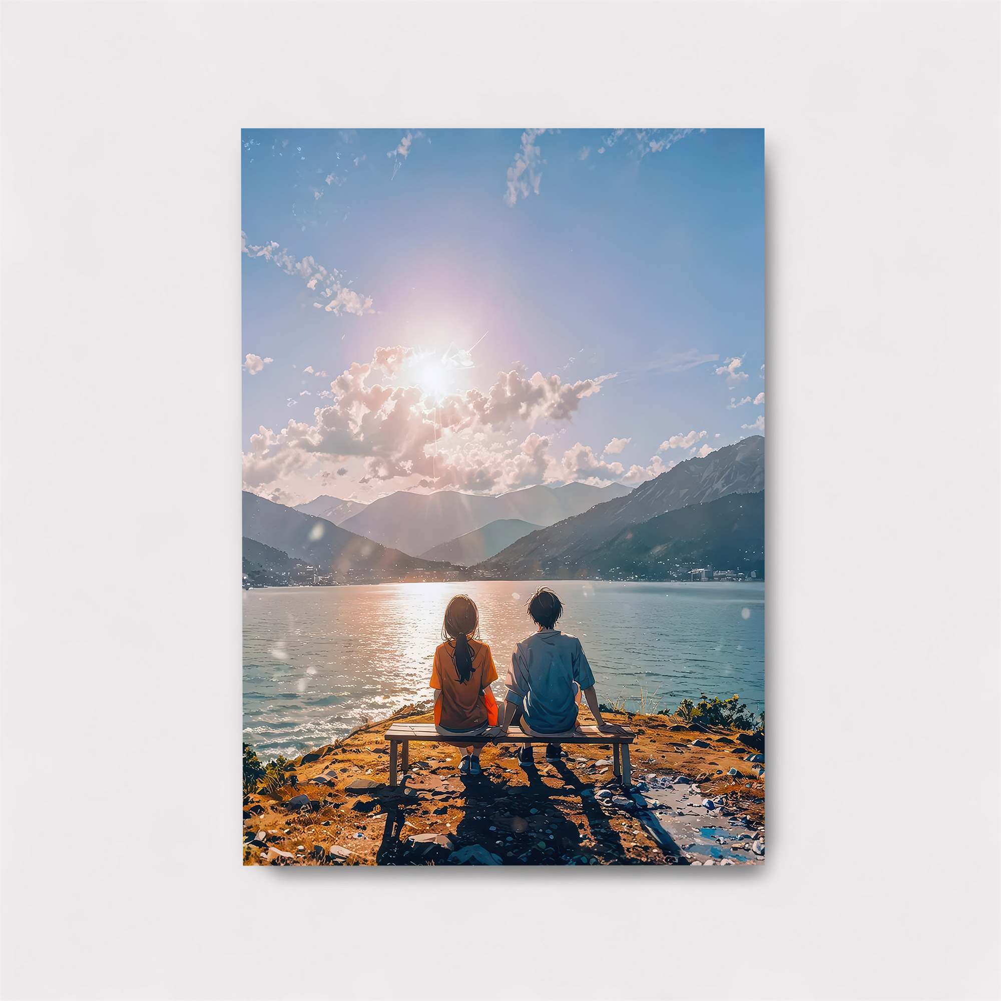 Sunset Serenity Safe Wall Magnetic / M