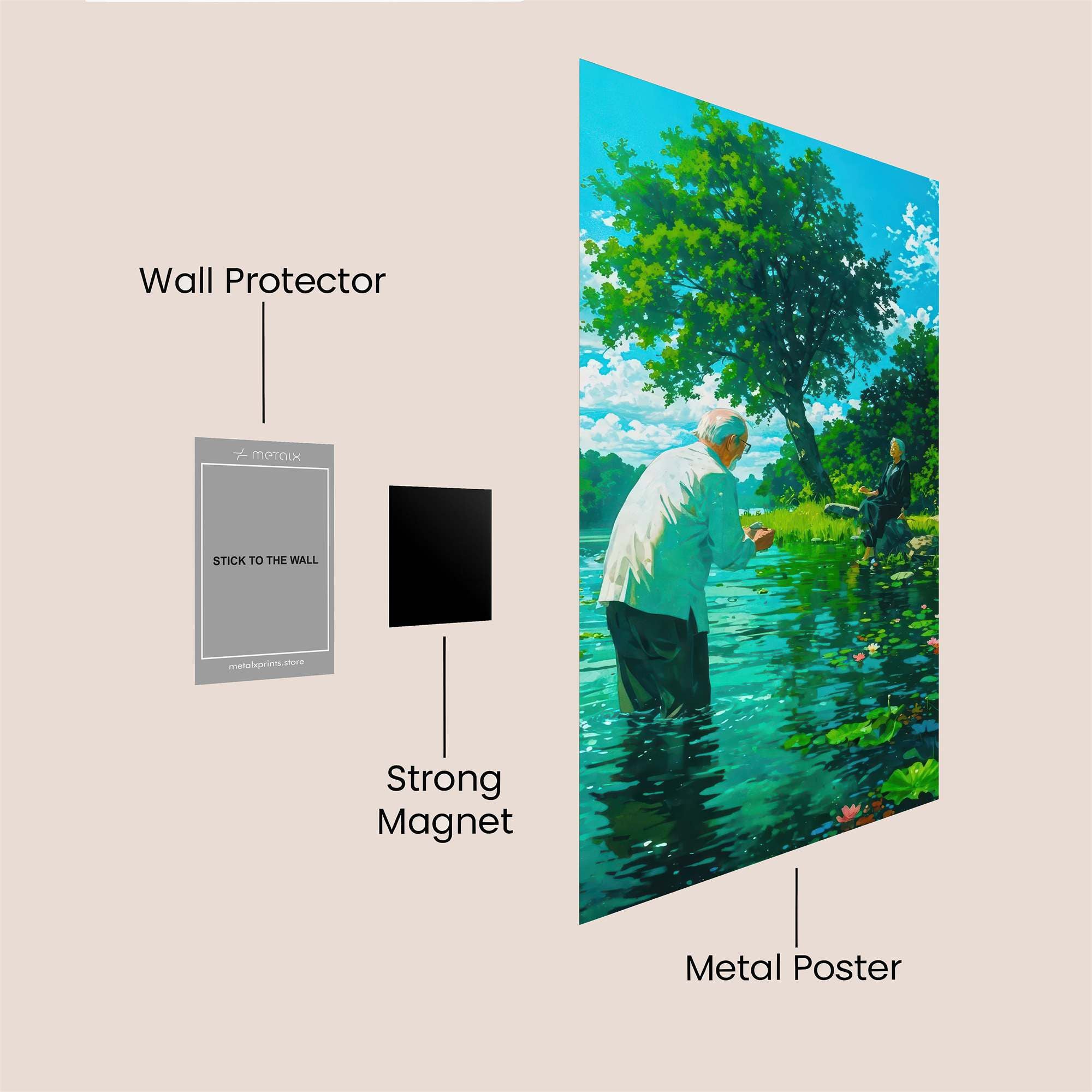 Elder Serenity Safe Wall Magnetic / M