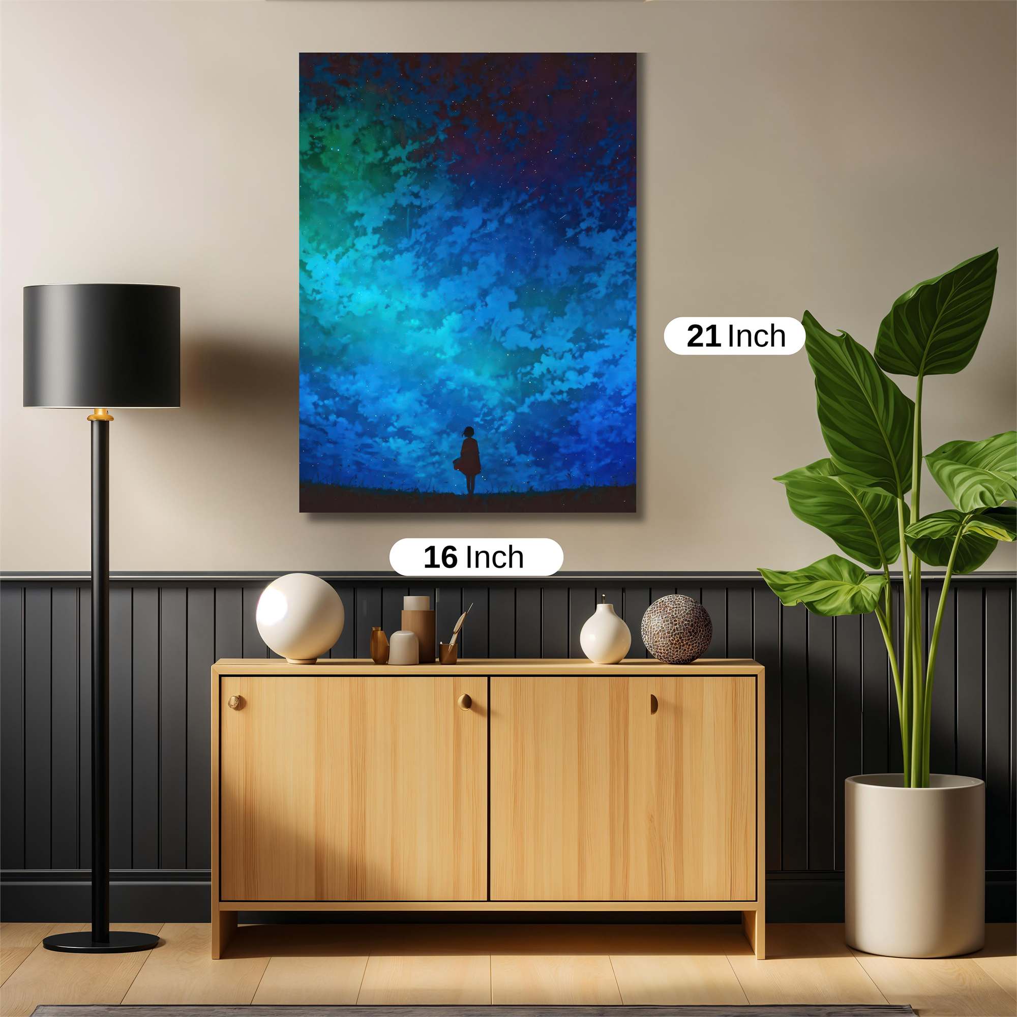 Starry Solitude Safe Wall Magnetic / M