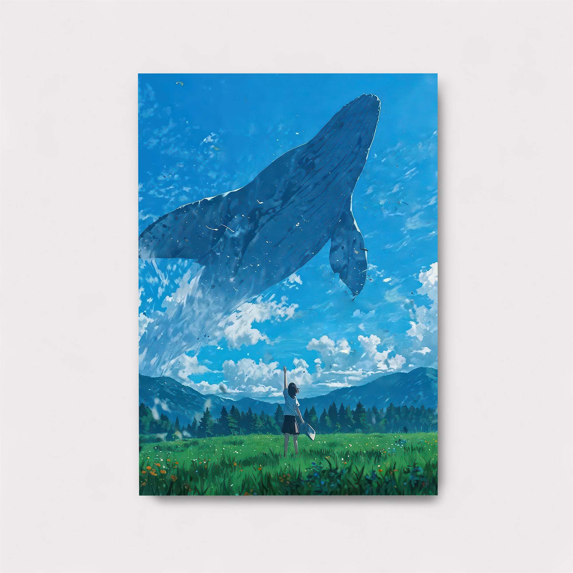 Whale Wonder Safe Wall Magnetic / M