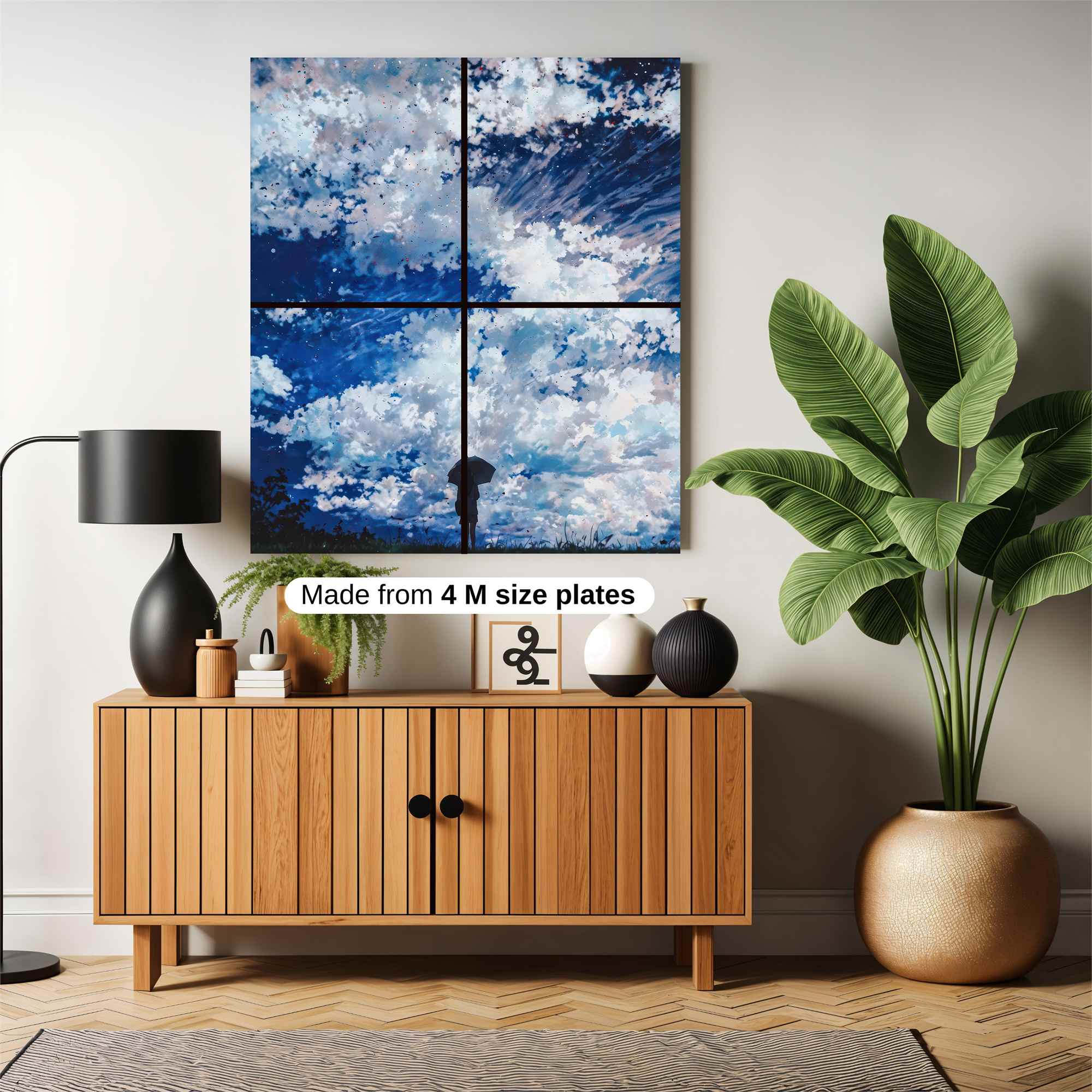 Skyward Solitude Safe Wall Magnetic / M