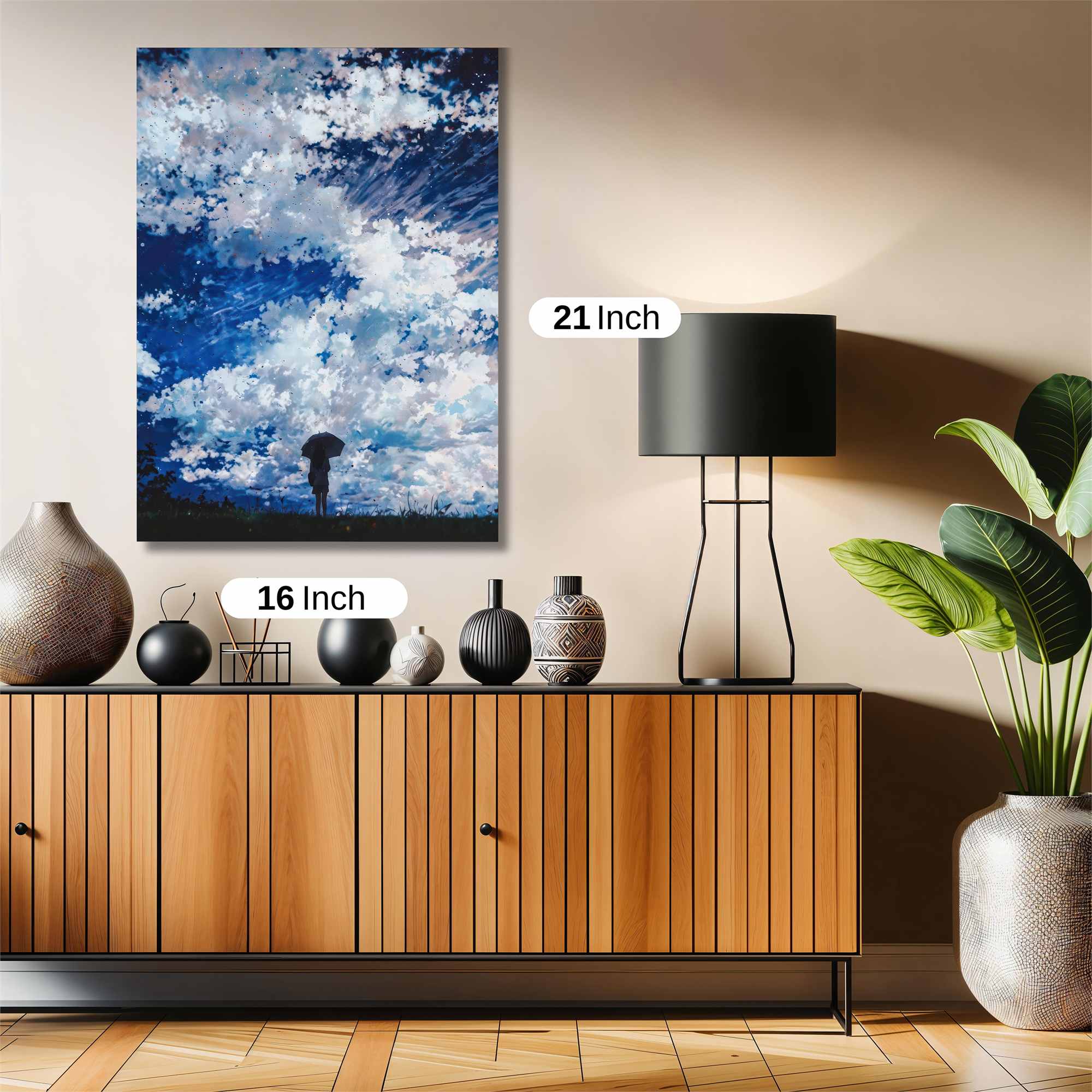 Skyward Solitude Safe Wall Magnetic / M