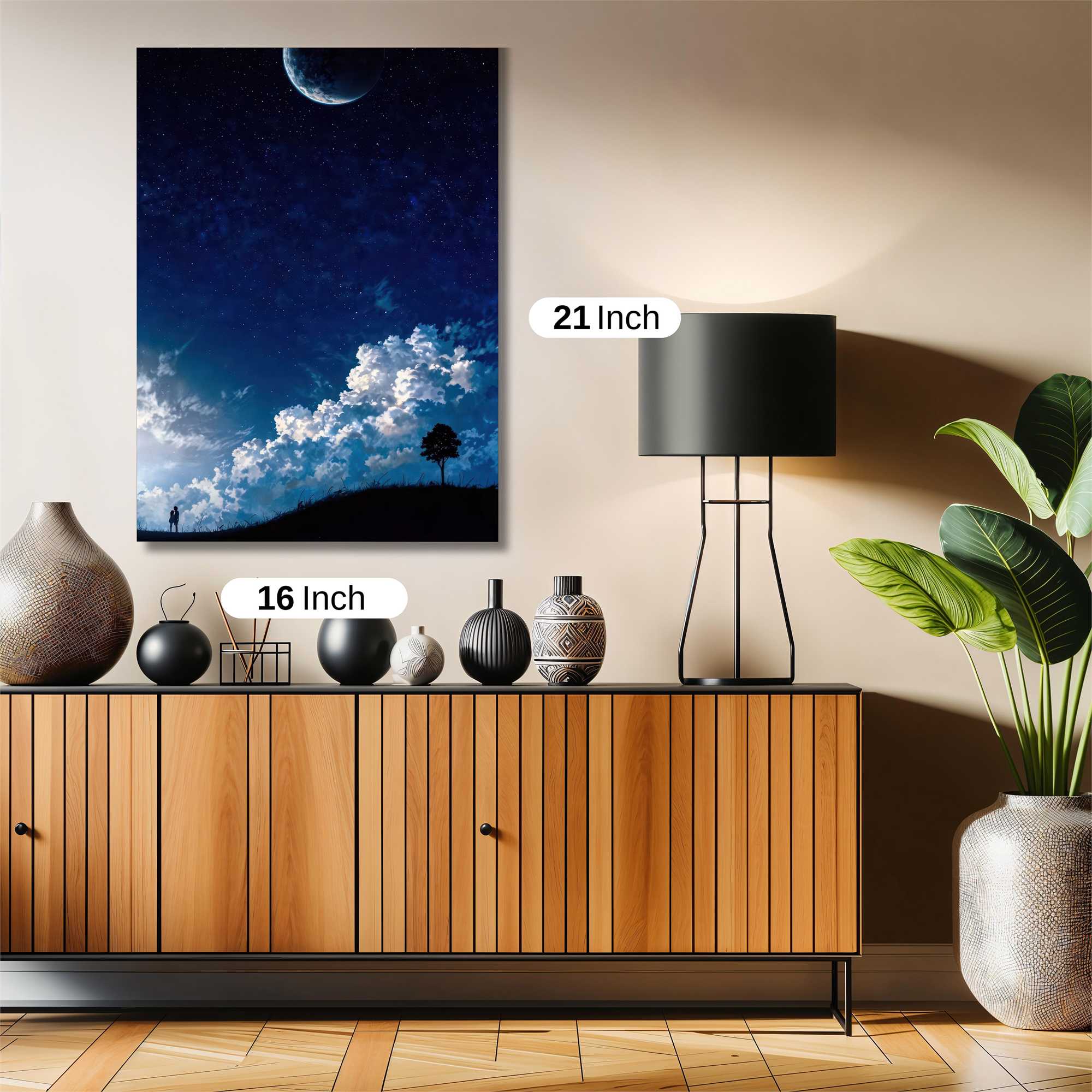 Moonlit Serenity Safe Wall Magnetic / M