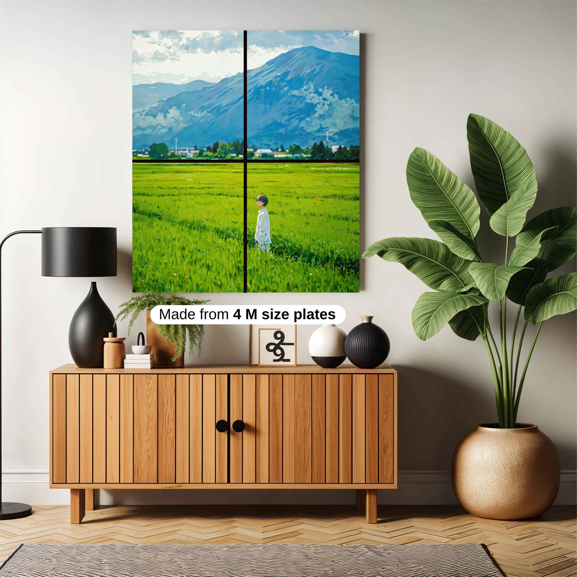 Mountain Serenity Safe Wall Magnetic / M