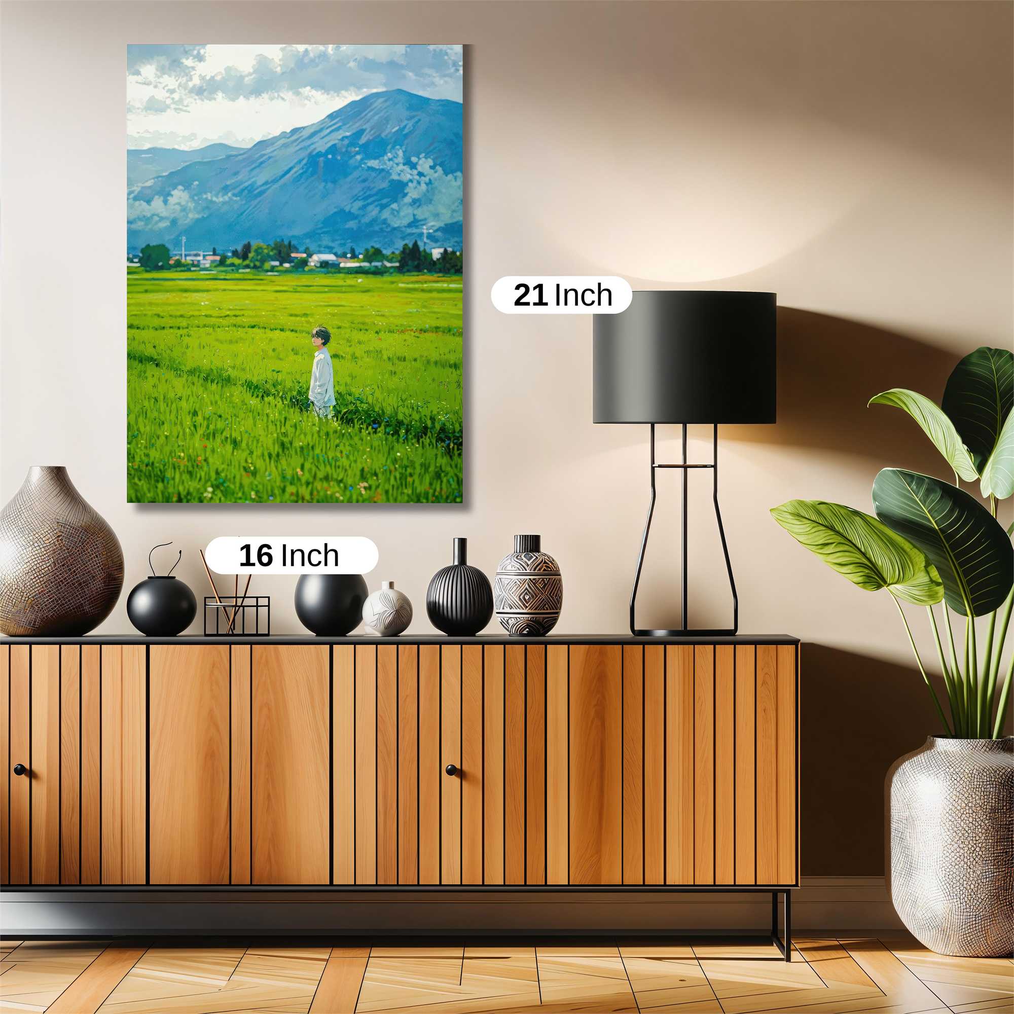 Mountain Serenity Safe Wall Magnetic / M