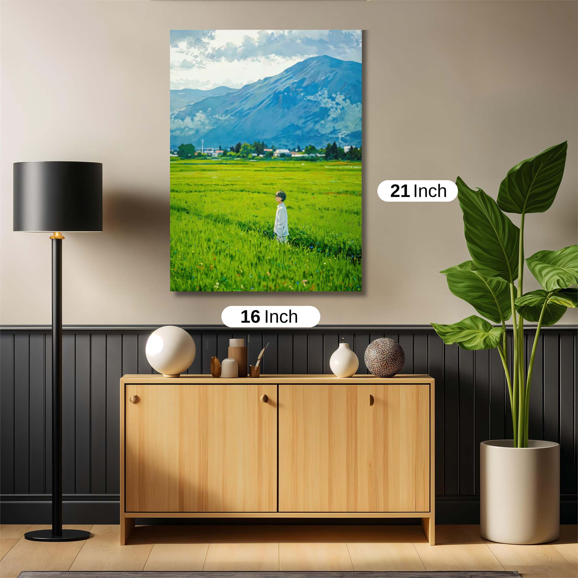 Mountain Serenity Safe Wall Magnetic / M