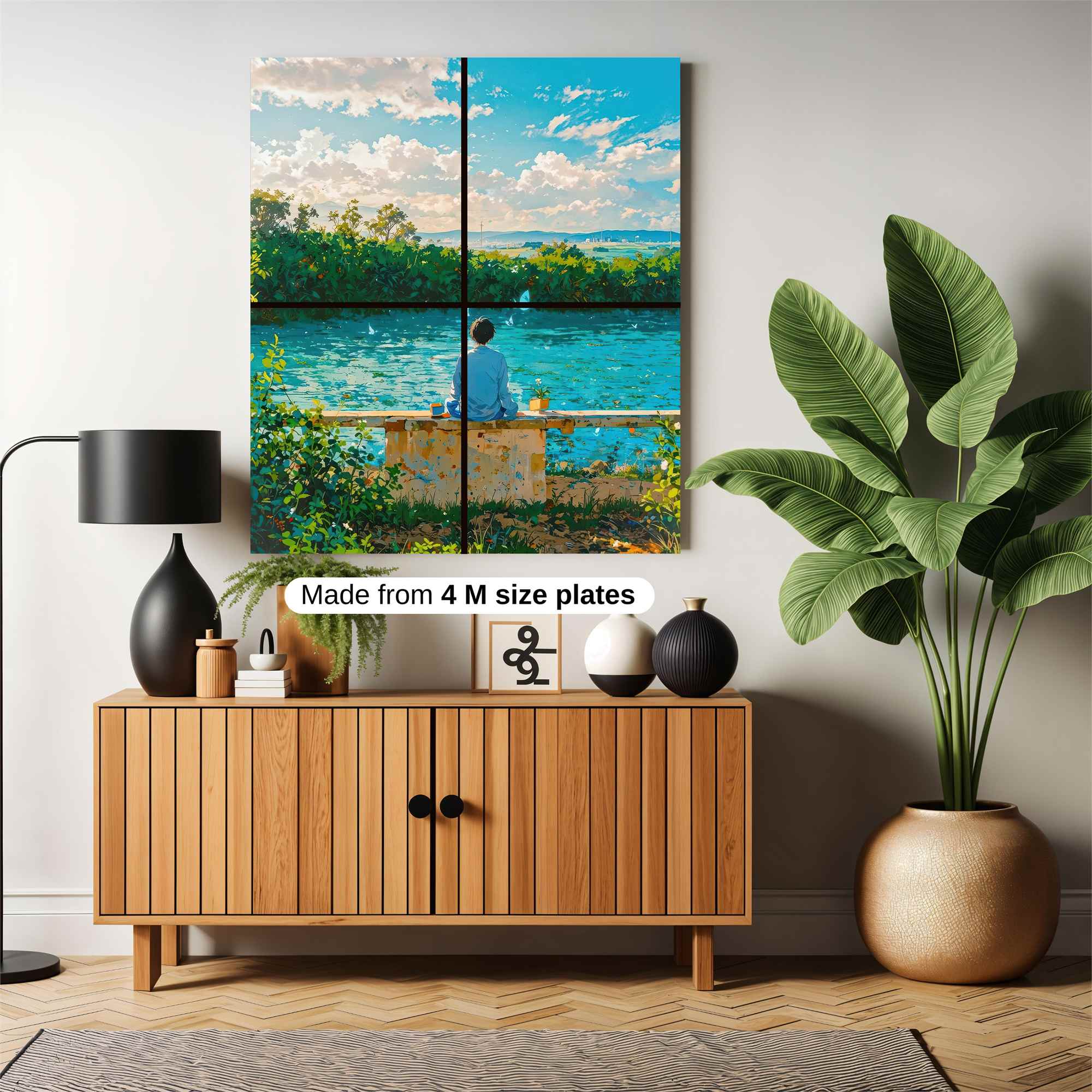 Meditative Serenity Safe Wall Magnetic / M