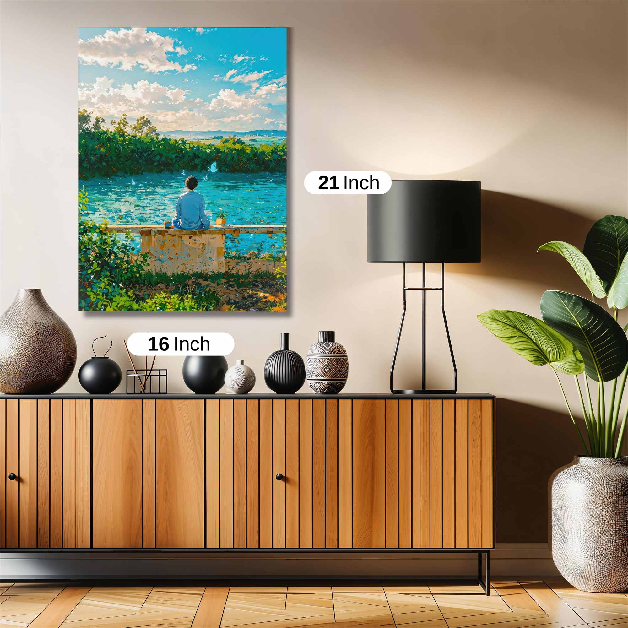 Meditative Serenity Safe Wall Magnetic / M