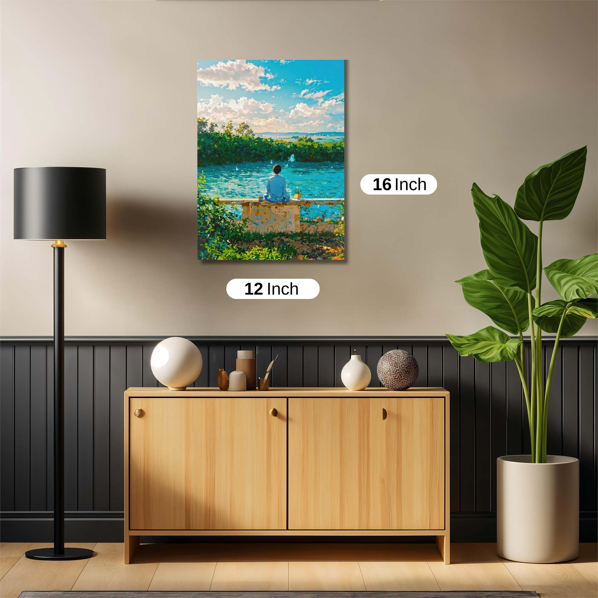 Meditative Serenity Safe Wall Magnetic / M