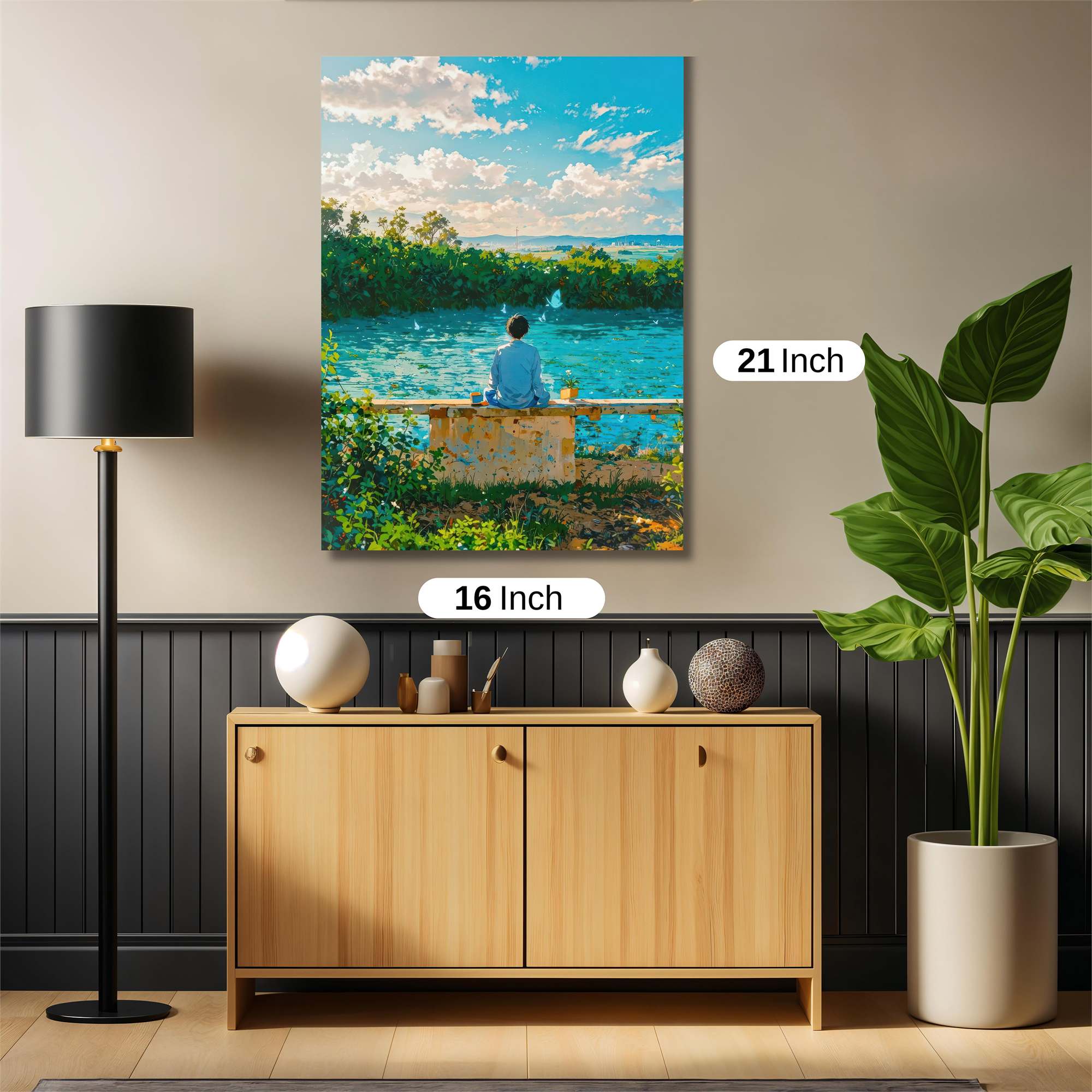 Meditative Serenity Safe Wall Magnetic / M