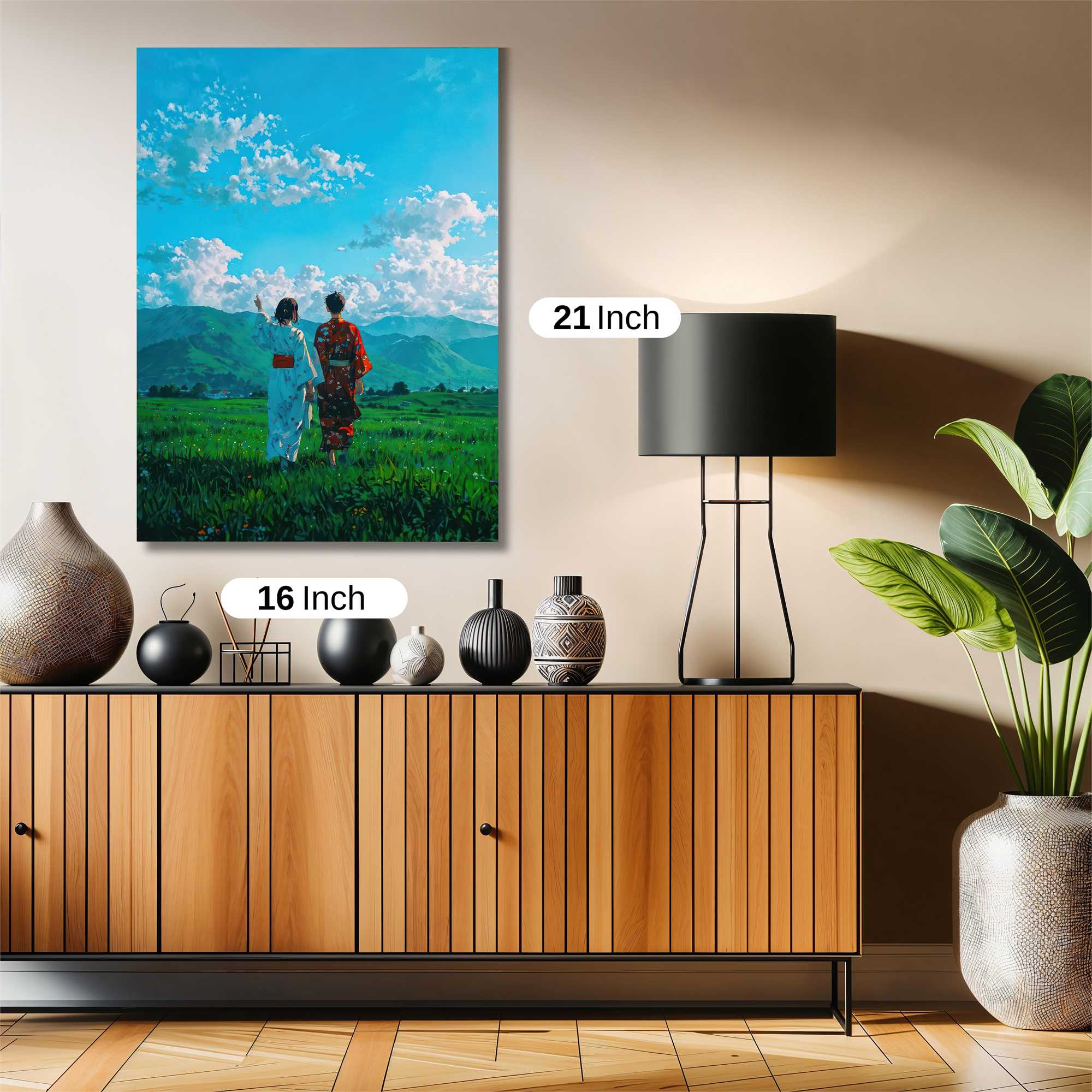 Kimono Serenity Safe Wall Magnetic / M