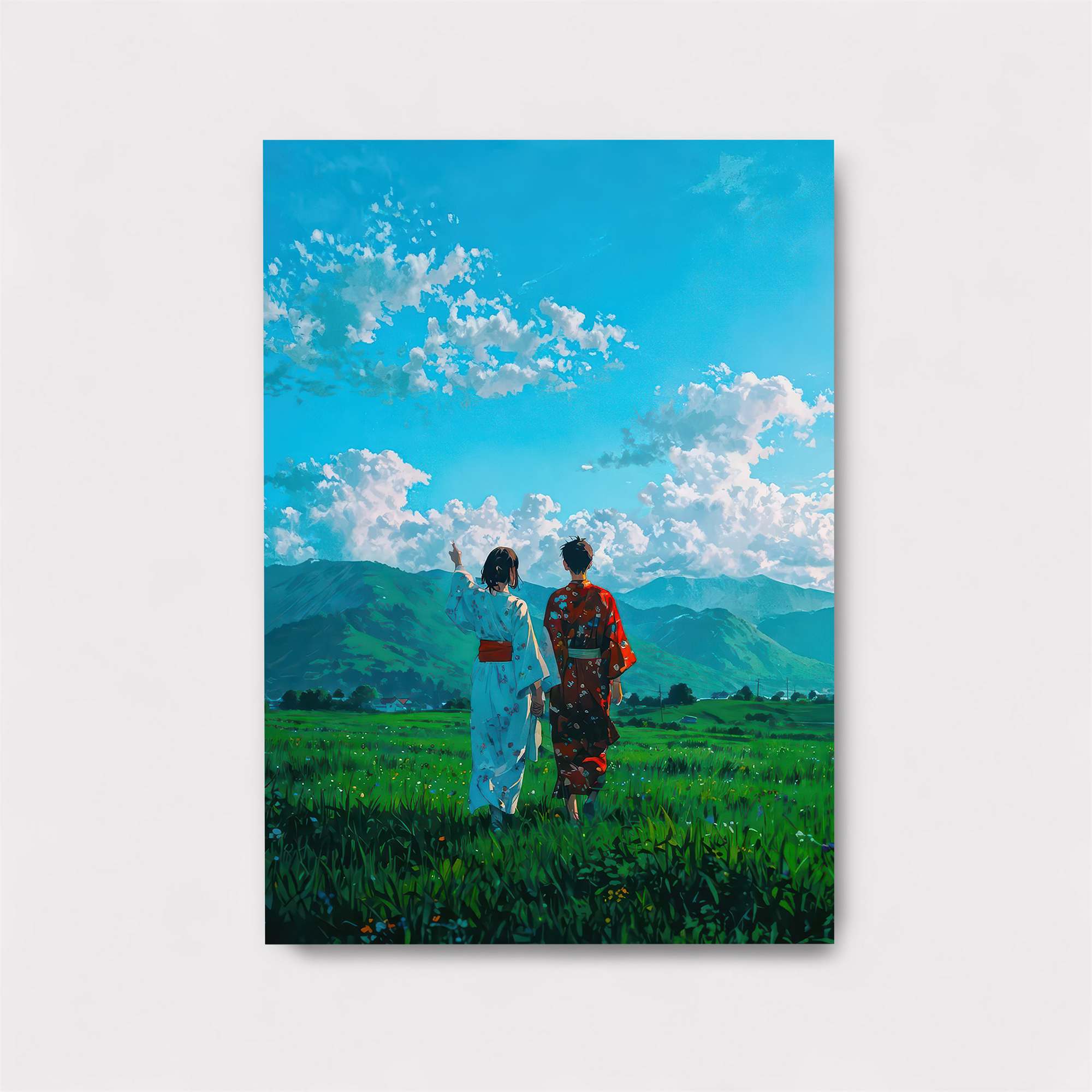 Kimono Serenity Safe Wall Magnetic / M