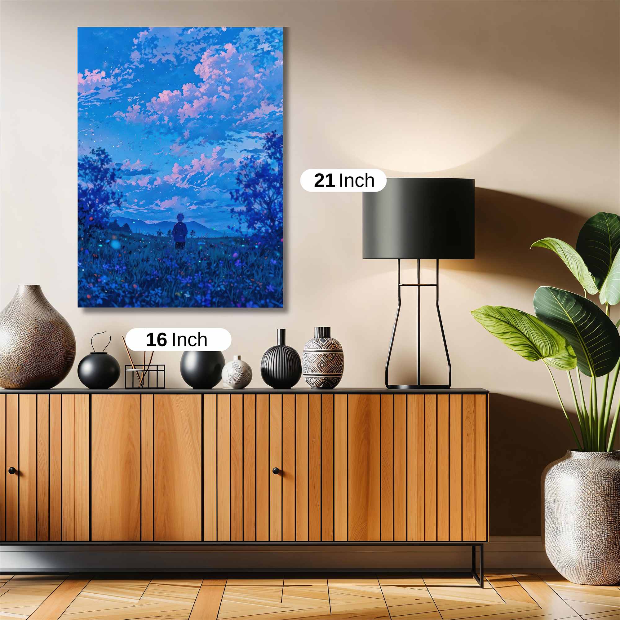 Skyward Serenity Safe Wall Magnetic / M